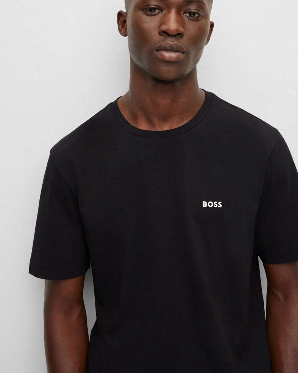 BOSS Green 2 Pack Mens Crew Neck T-Shirts NOS - Image 2
