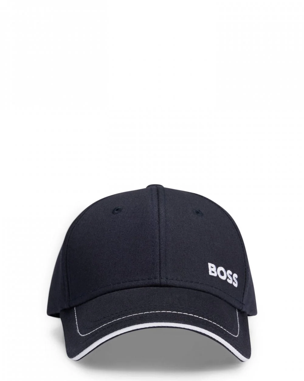 BOSS Green Cap-1 Mens Cotton-Twill Cap With Logo Detail NOS - Dark Blue 402 - Image 2