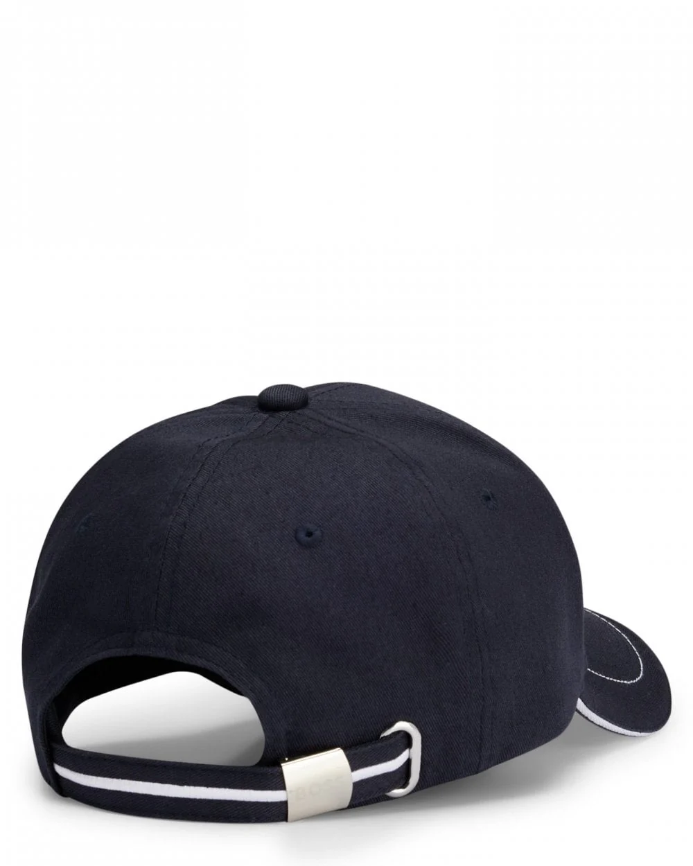 BOSS Green Cap-1 Mens Cotton-Twill Cap With Logo Detail NOS - Dark Blue 402 - Image 3