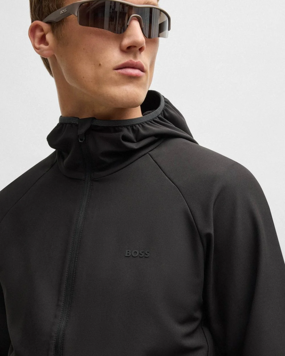 BOSS Green Commuter Mens Hooded Jacket - Image 3
