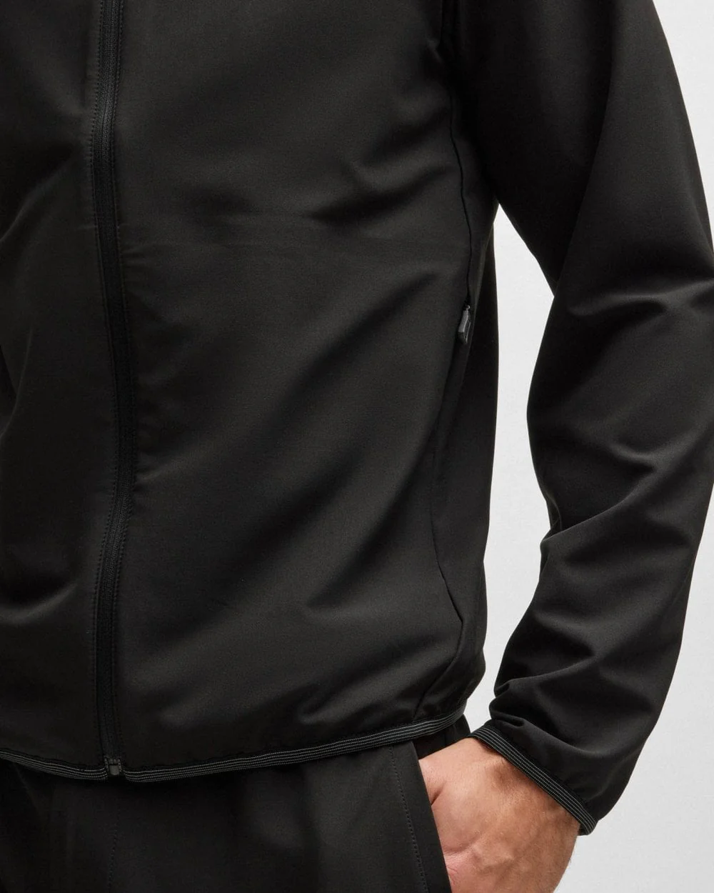 BOSS Green Commuter Mens Hooded Jacket - Image 4