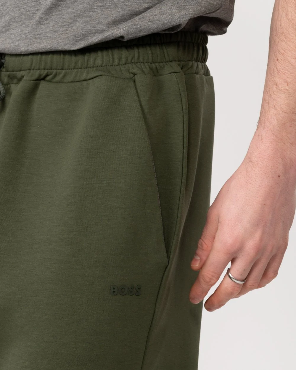 BOSS Green Hadiko Mens Cuffed Hem Joggers - Image 3