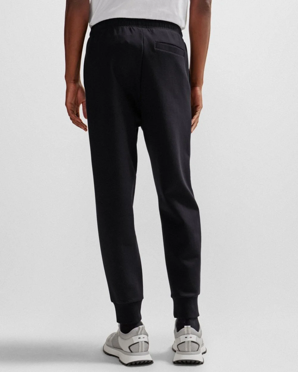 BOSS Green Hadiko Mens Cuffed Hem Joggers NOS - Black 001 - Image 3