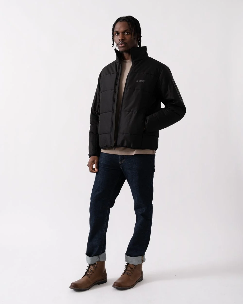 BOSS Green J Hamar 4 Mens Padded Jacket - Image 3
