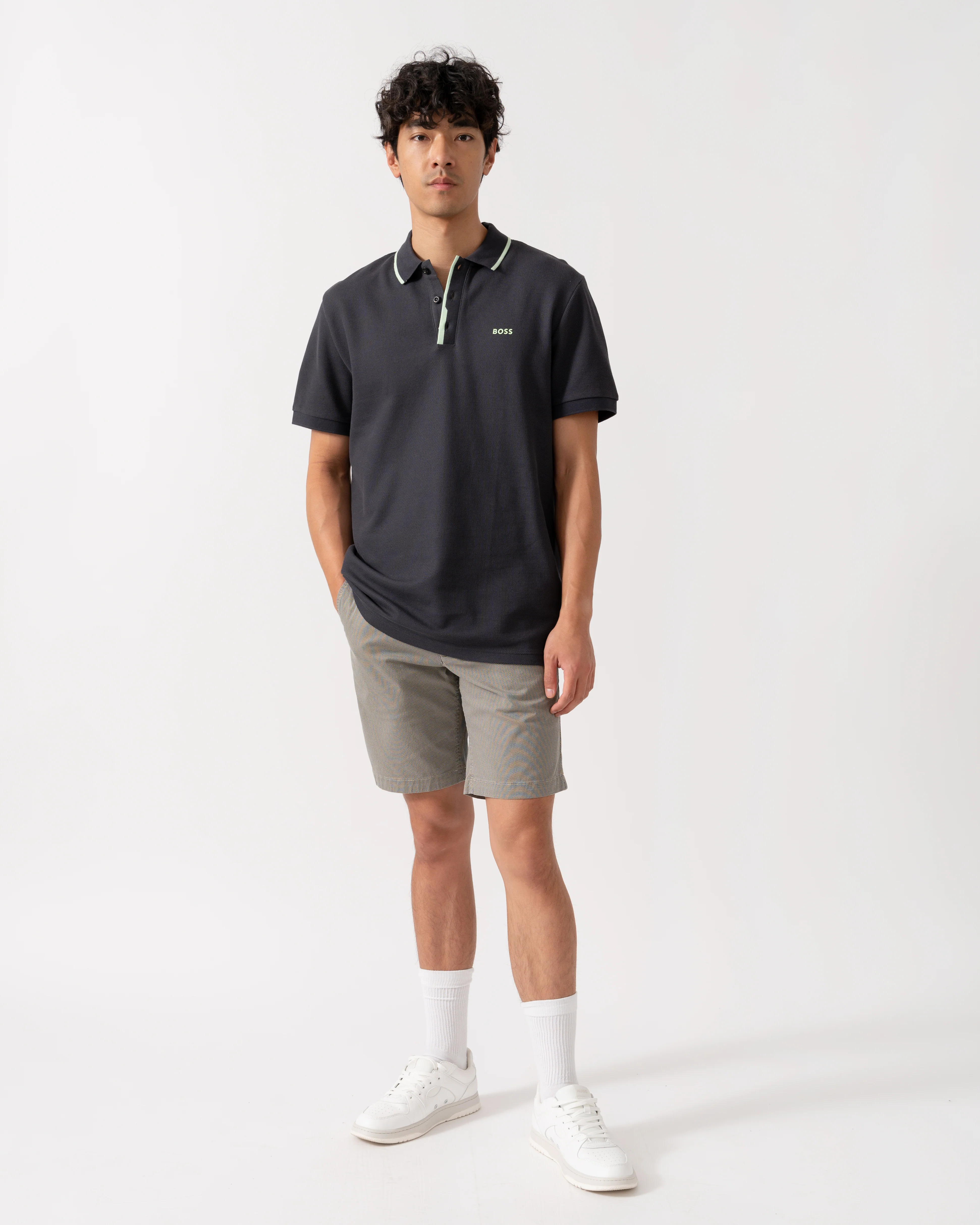 BOSS Green Paddy 2 Mens Polo Shirt 50512742 - Image 2