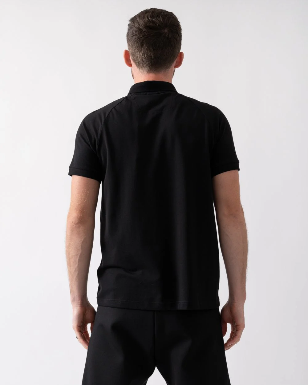 BOSS Green Paddy Tape Mens Polo Shirt - Image 4