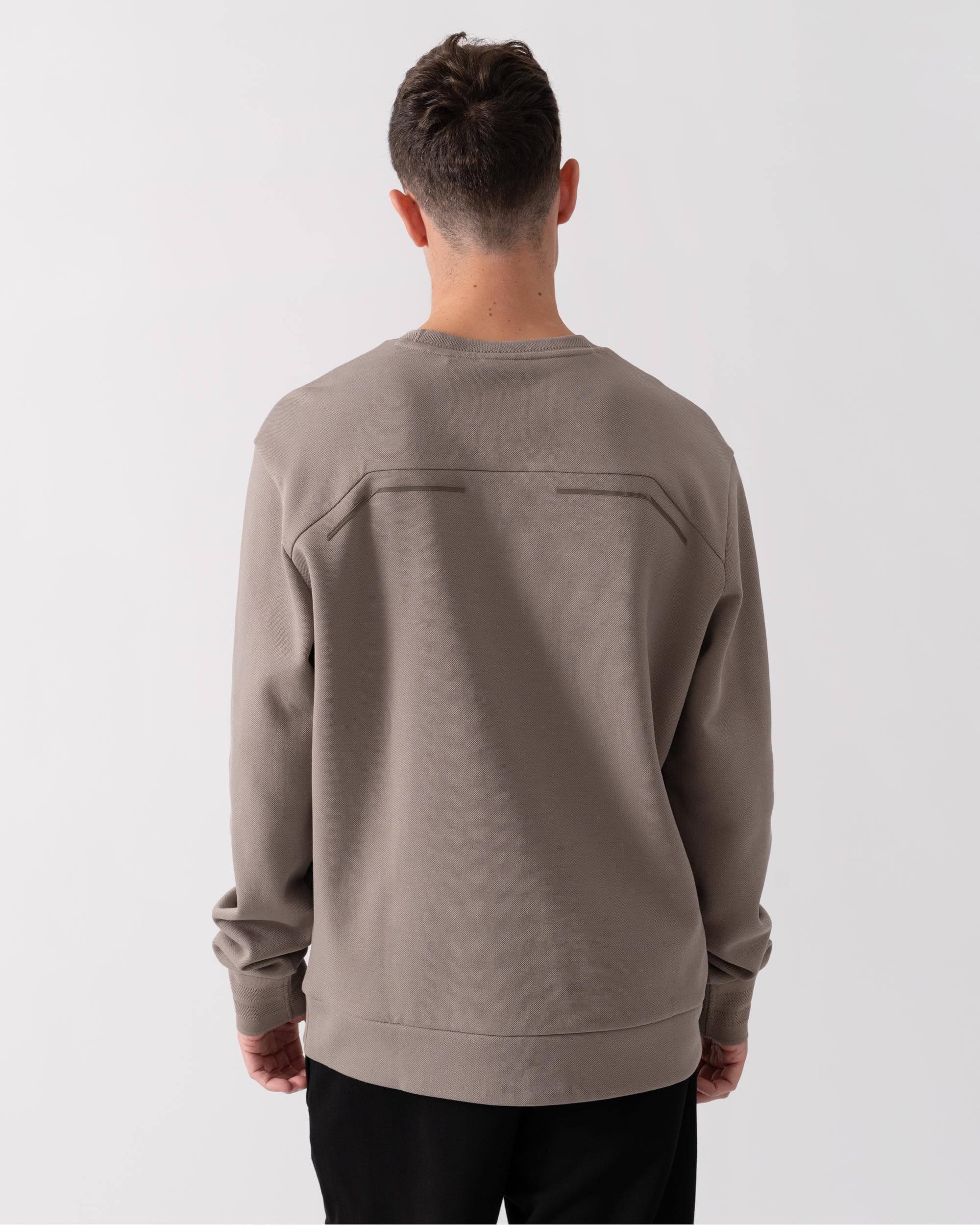 BOSS Green Salbo Mirror Mens Sweatshirt - Light/Pastel Green 334 - Image 4