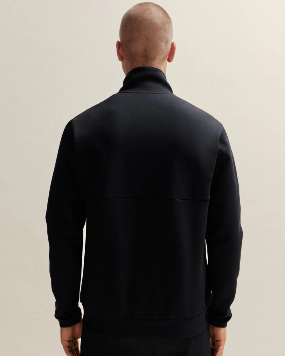 BOSS Green Skaz 1 Mens Zip-Up Sweatshirt with Logo Print - Image 4