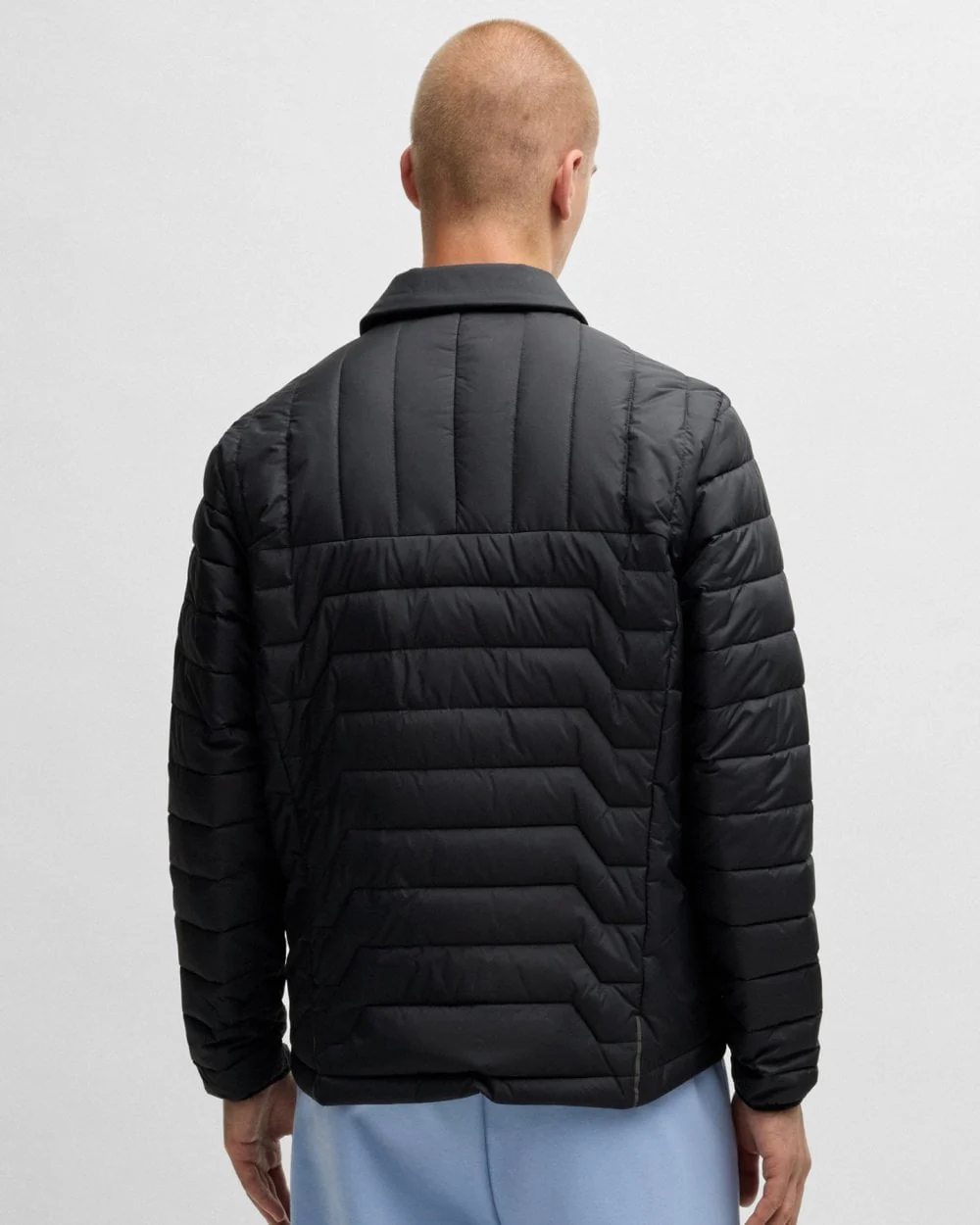 BOSS Green Taranis Mens Water-Repellent Jacket with Lightweight Insulation - Image 5
