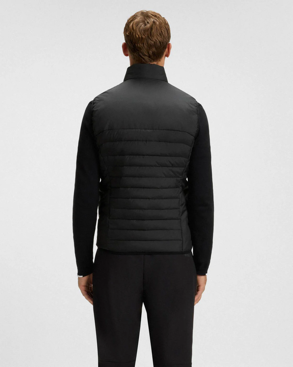 BOSS Green Urbanex Mens Gilet - Black 001 - Image 4
