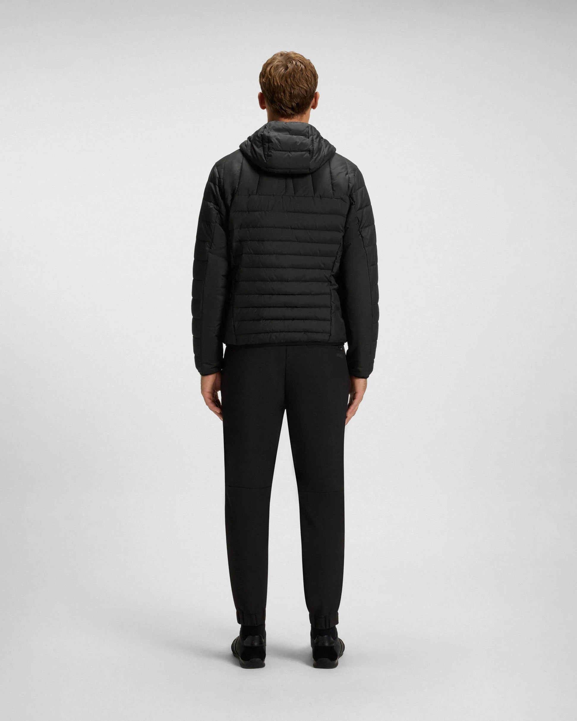 BOSS Green Urbanex Mens Jacket - Black 001 - Image 5