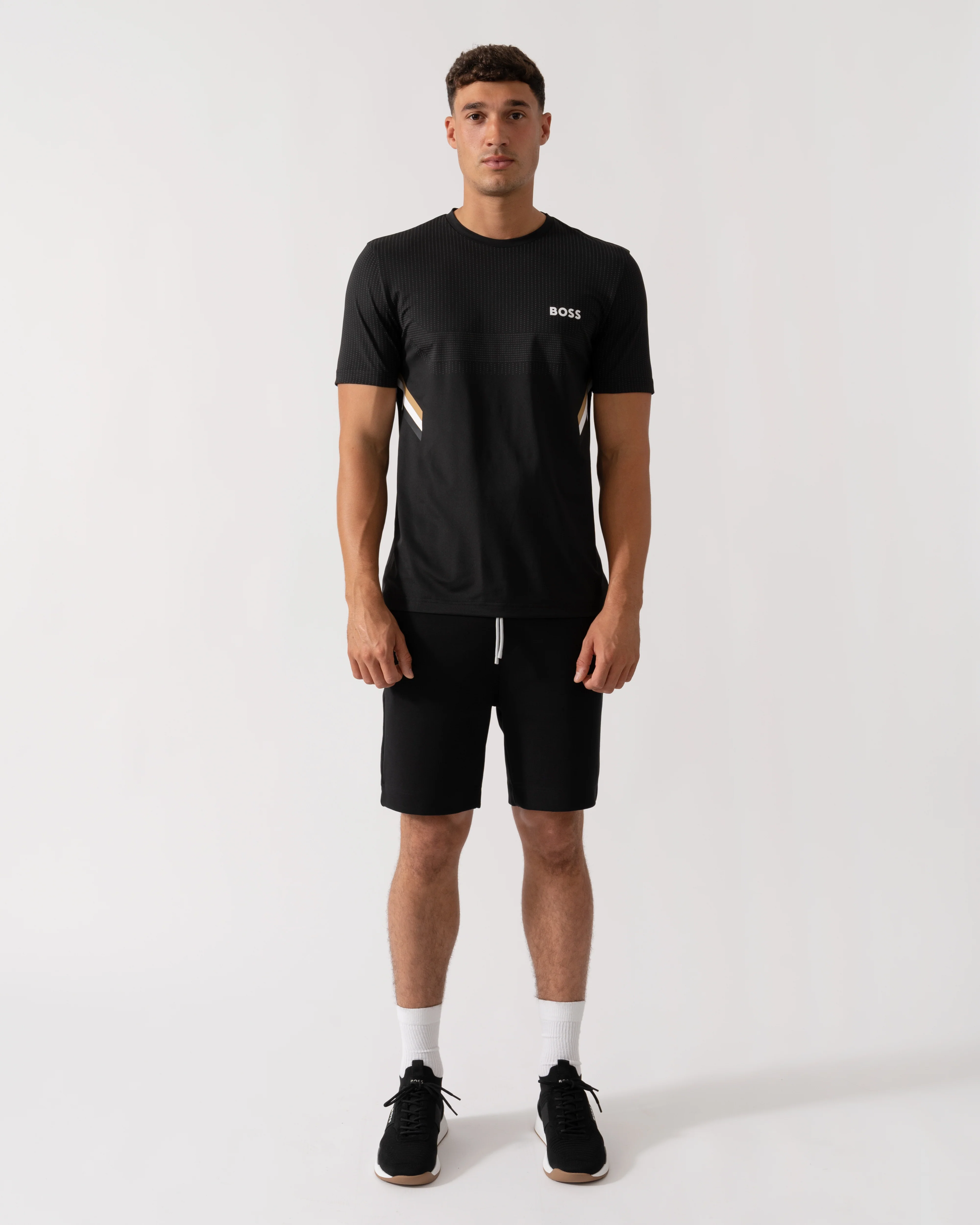 BOSS Green Zone Mens Shorts - Black 001 - Image 2
