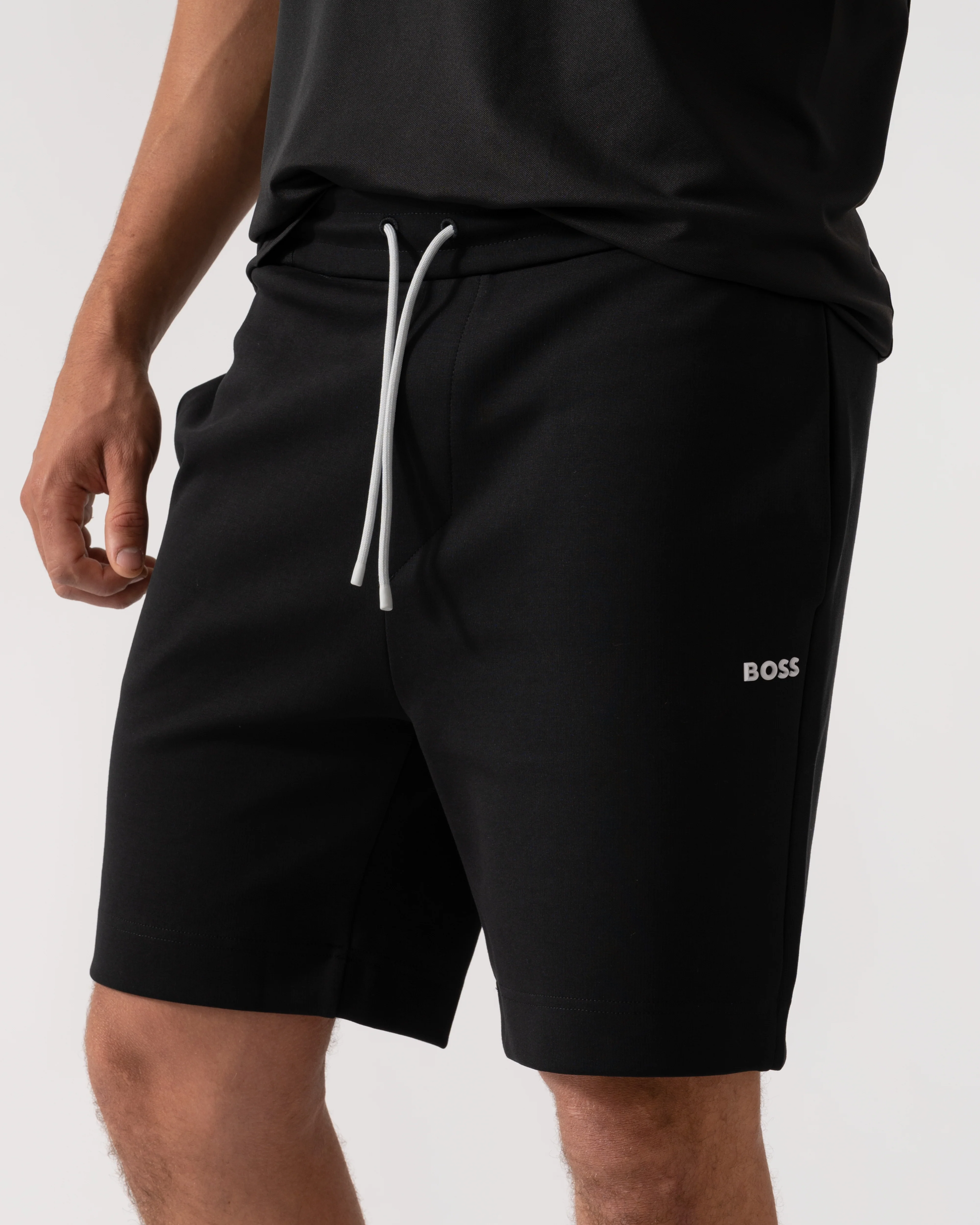 BOSS Green Zone Mens Shorts - Black 001 - Image 3