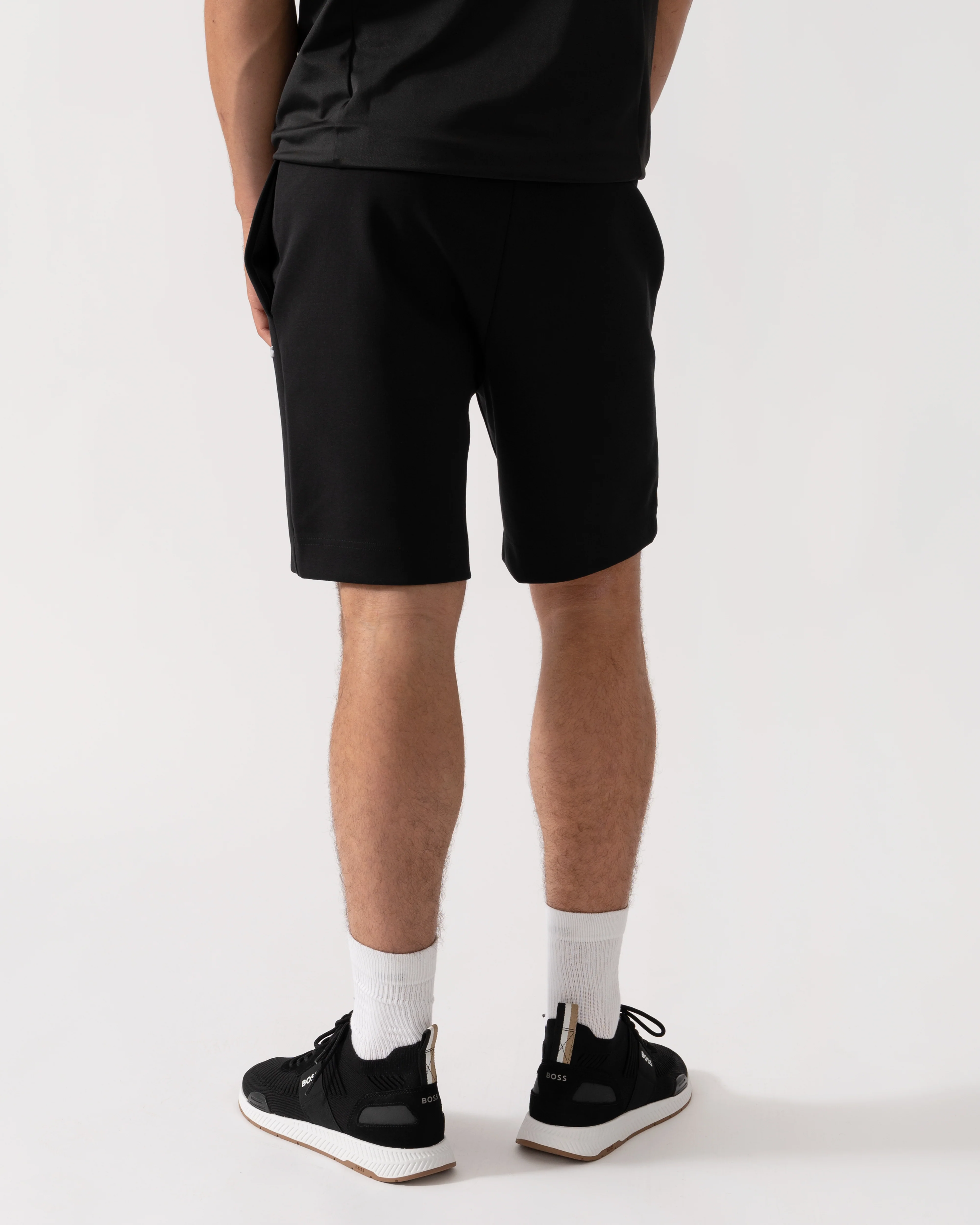 BOSS Green Zone Mens Shorts - Black 001 - Image 4
