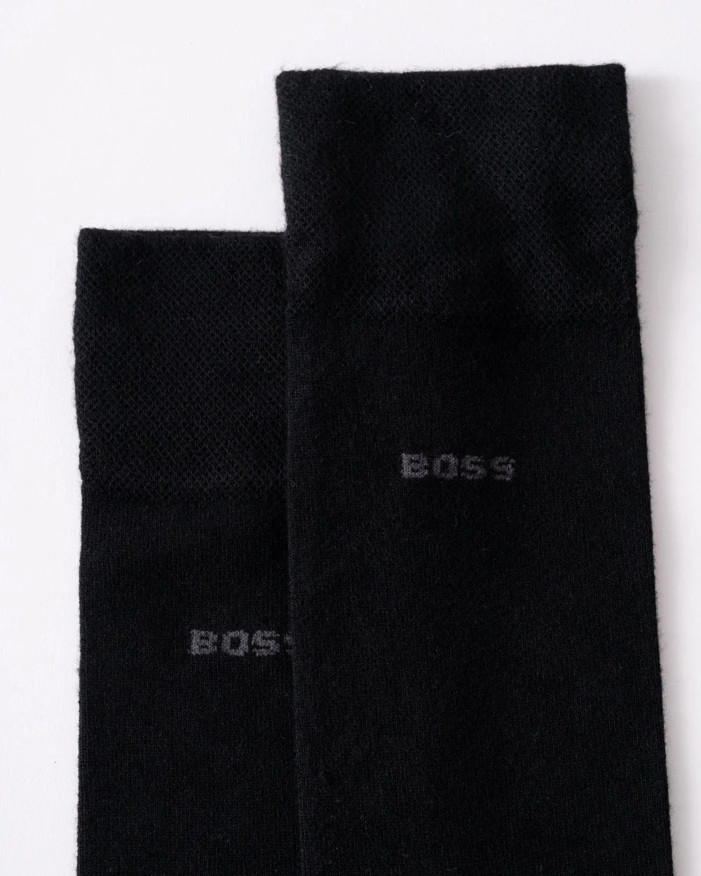 BOSS Orange 2-Pack Mens Bamboo Socks - Black 001 - Image 2
