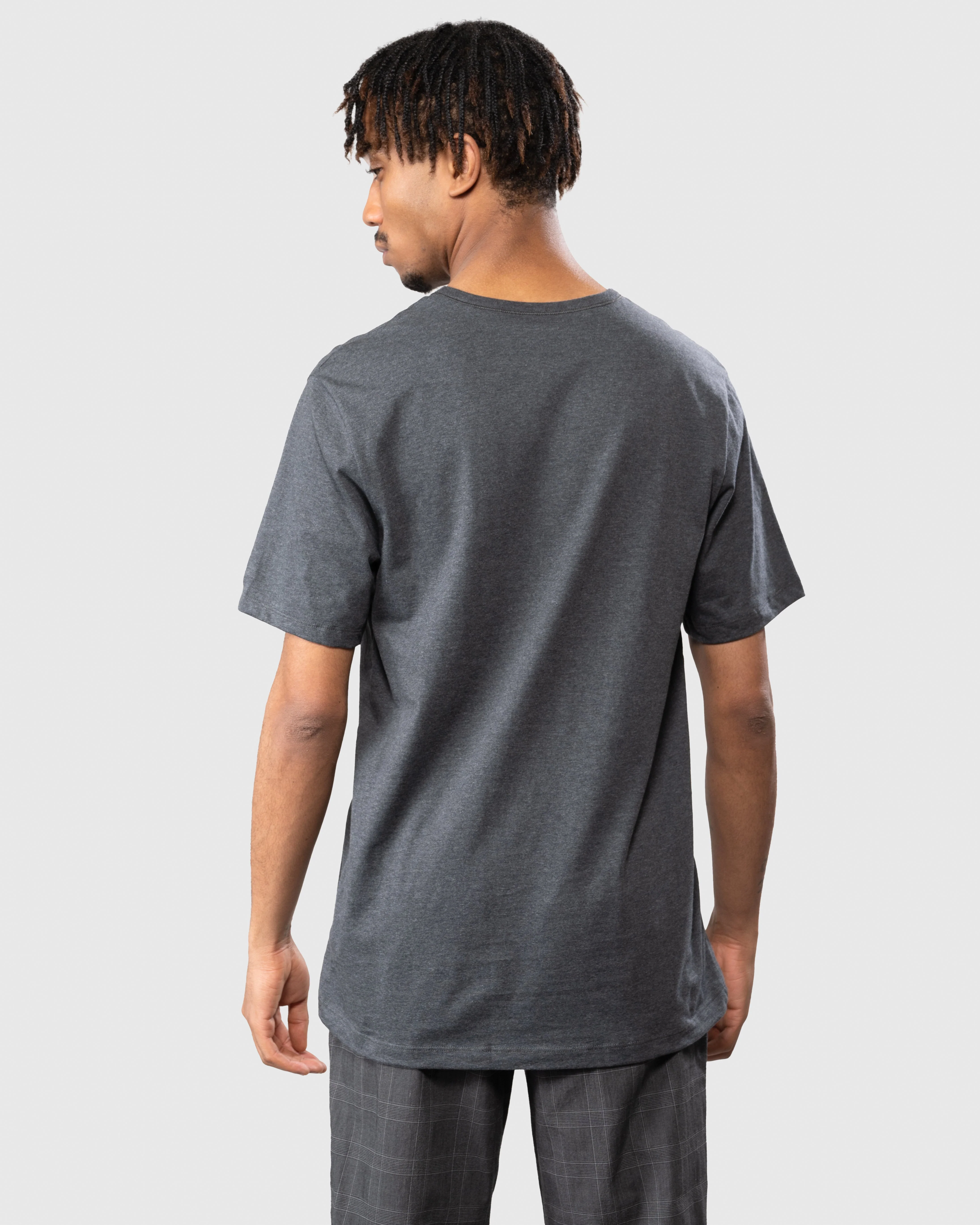 BOSS Orange 3 Pack Classic Regular Fit Crew Neck Mens T-Shirts NOS - Blue/Grey/Navy 497 - Image 5