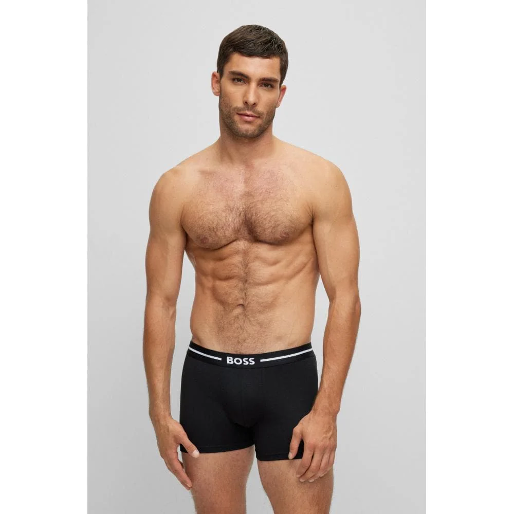 BOSS Orange 3 Pack Mens Bold Trunks - Image 2