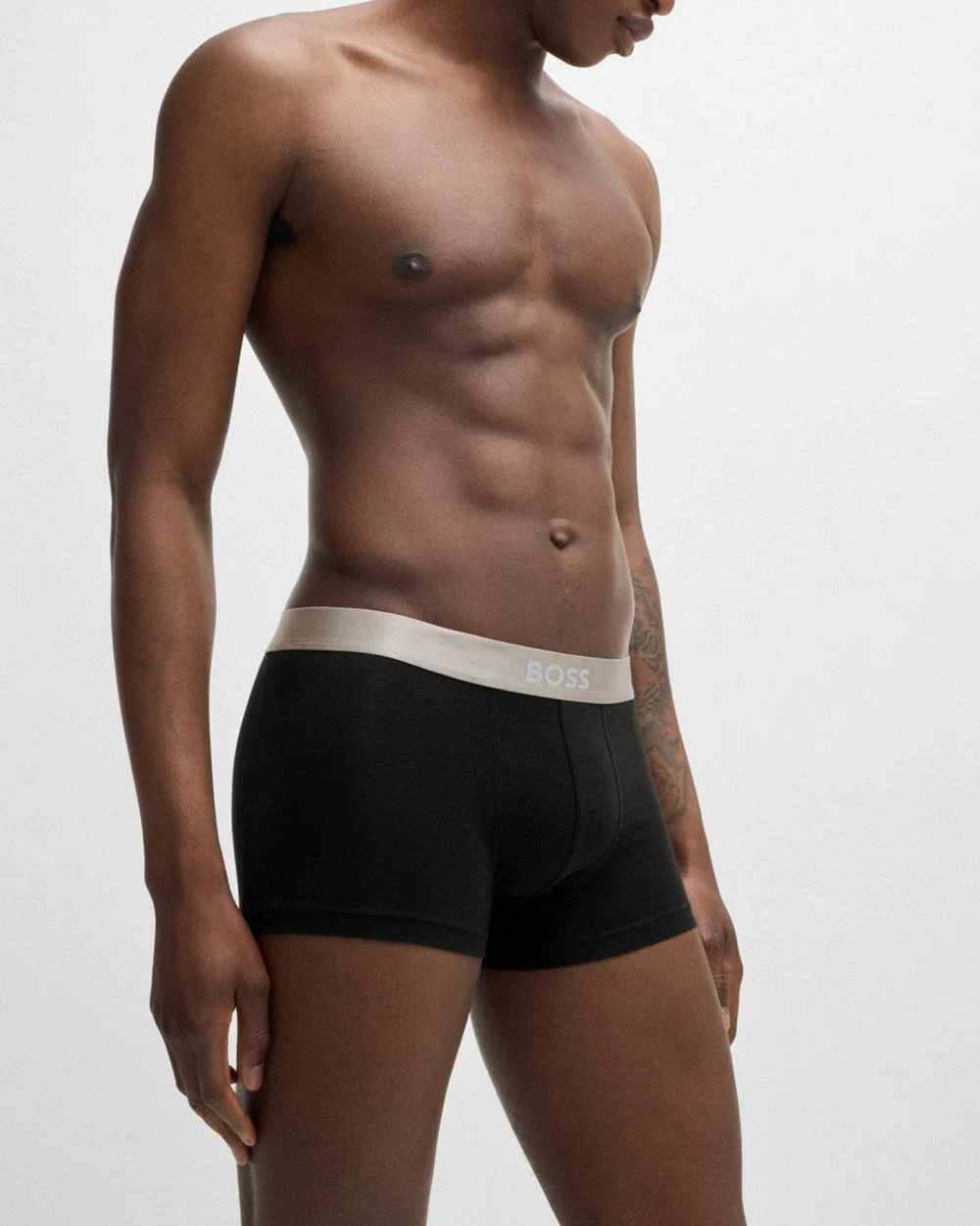 BOSS Orange 3-Pack Mens Metallic Waistband Trunks - Image 5