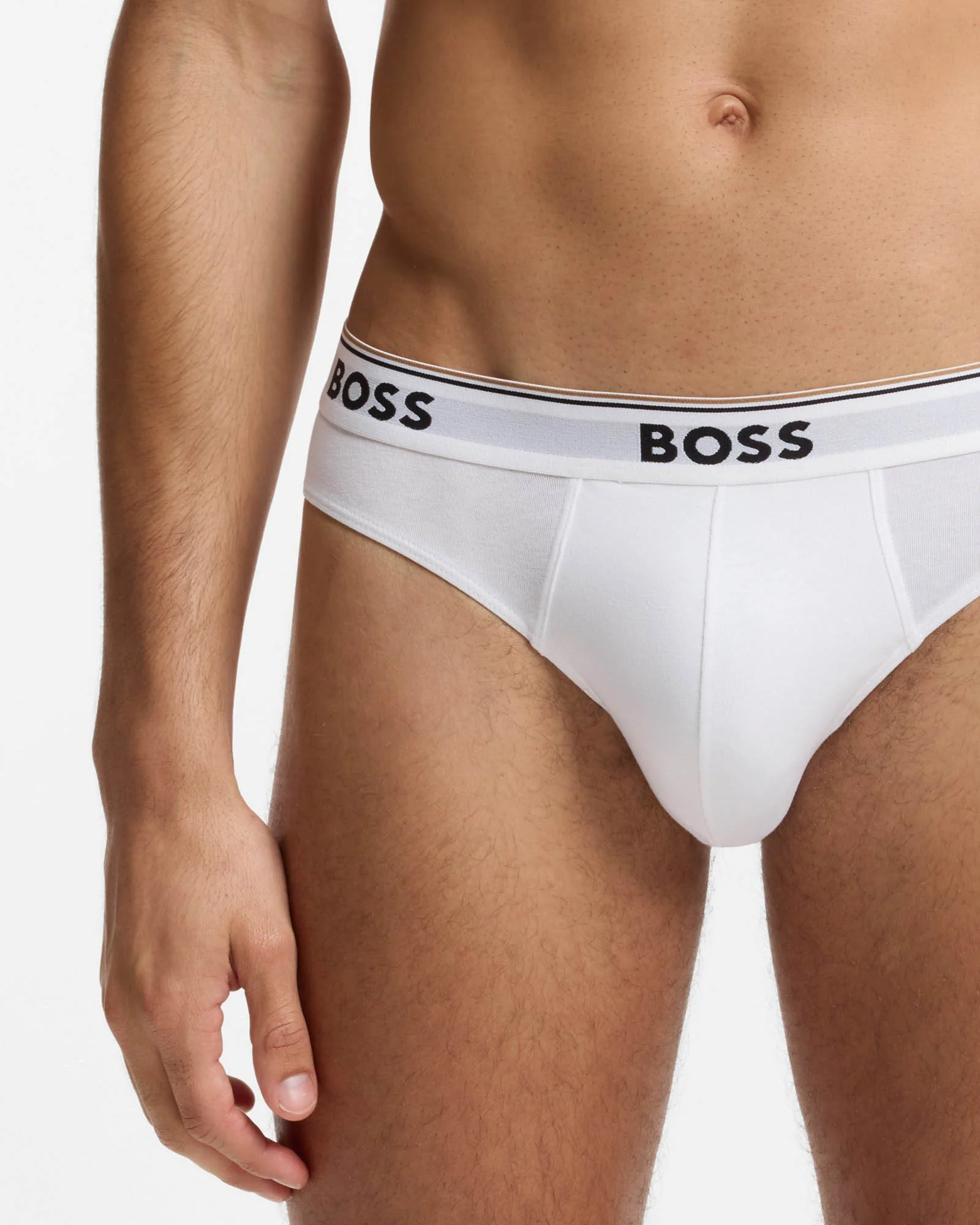 BOSS Orange 3 Pack Mens Power Briefs - Assorted Pre 999 - Image 5