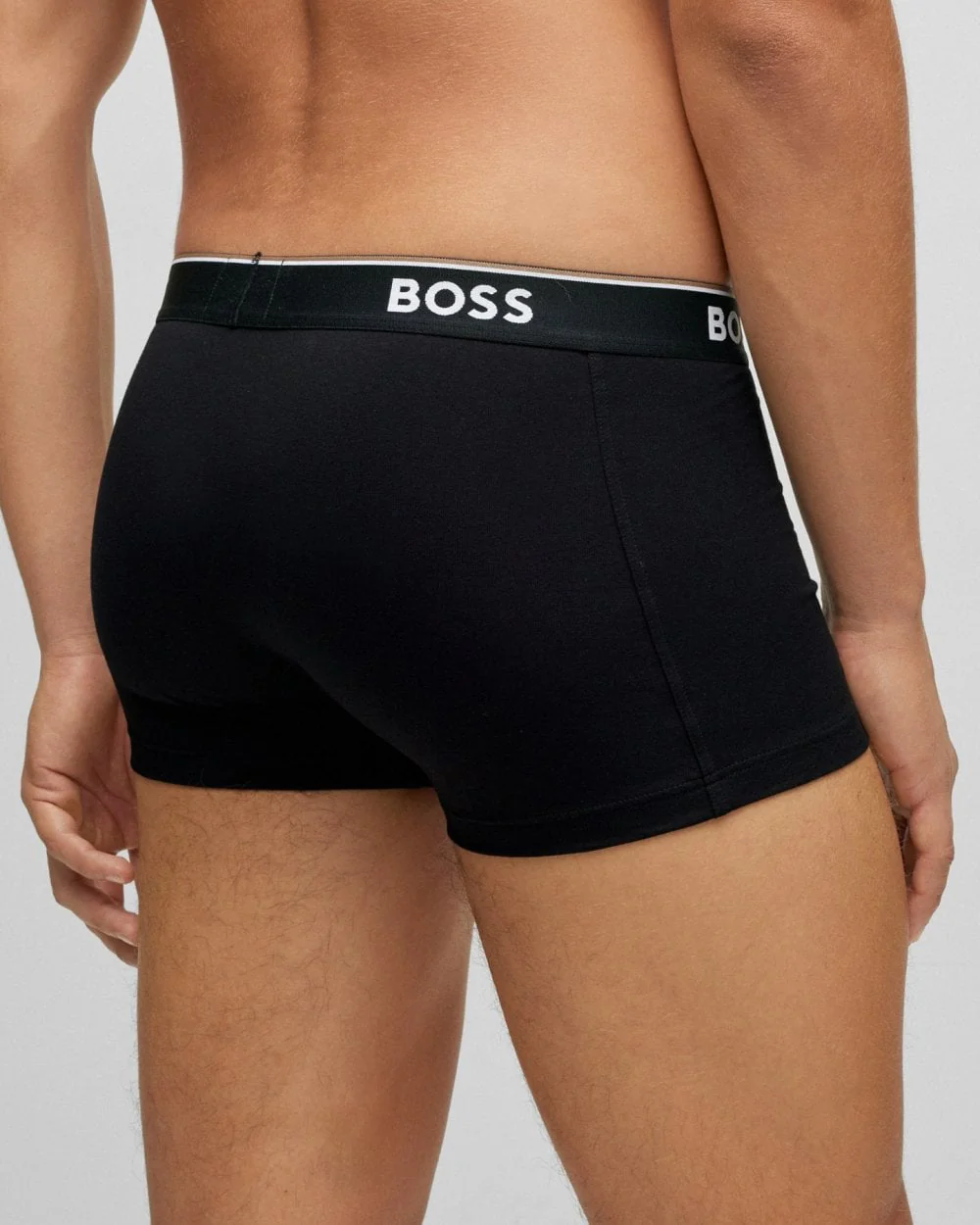 BOSS Orange 3 Pack Mens Power Trunks NOS - Black 001 - Image 3