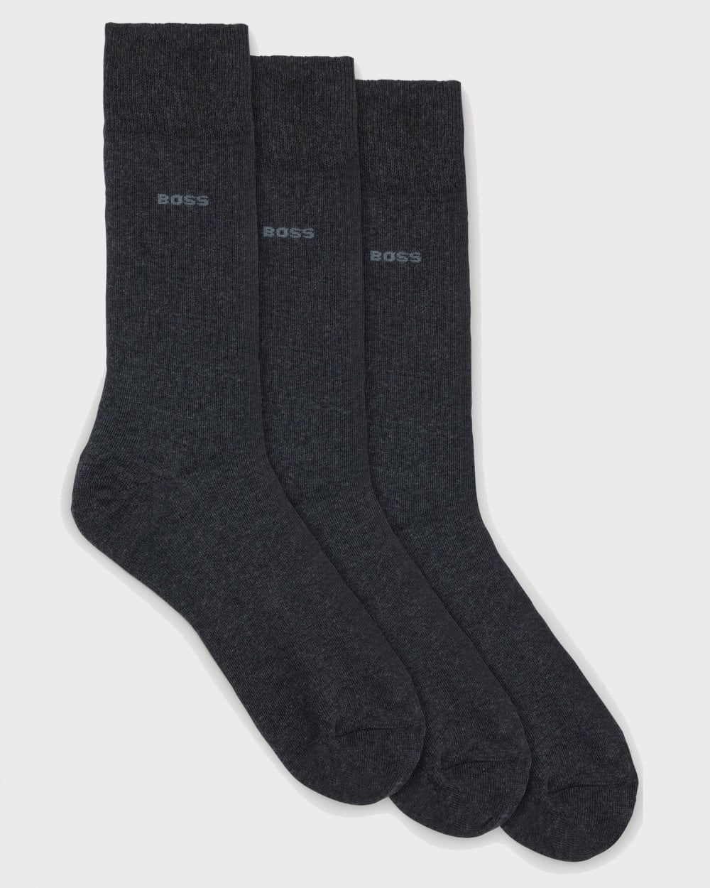 BOSS Orange 3 Pack RS Uni Socks NOS - Charcoal 012 - Image 2