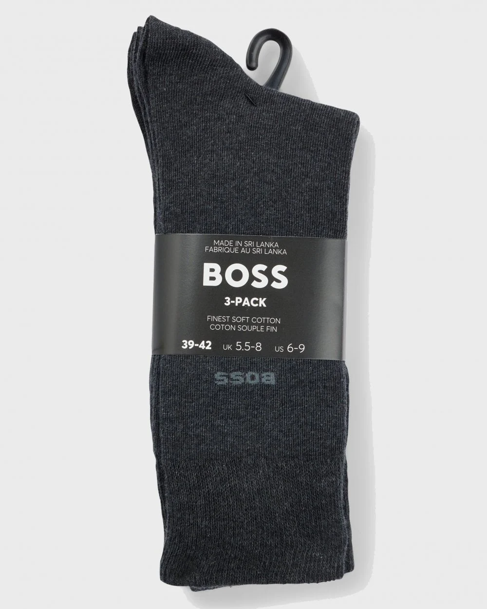 BOSS Orange 3 Pack RS Uni Socks NOS - Charcoal 012 - Image 4