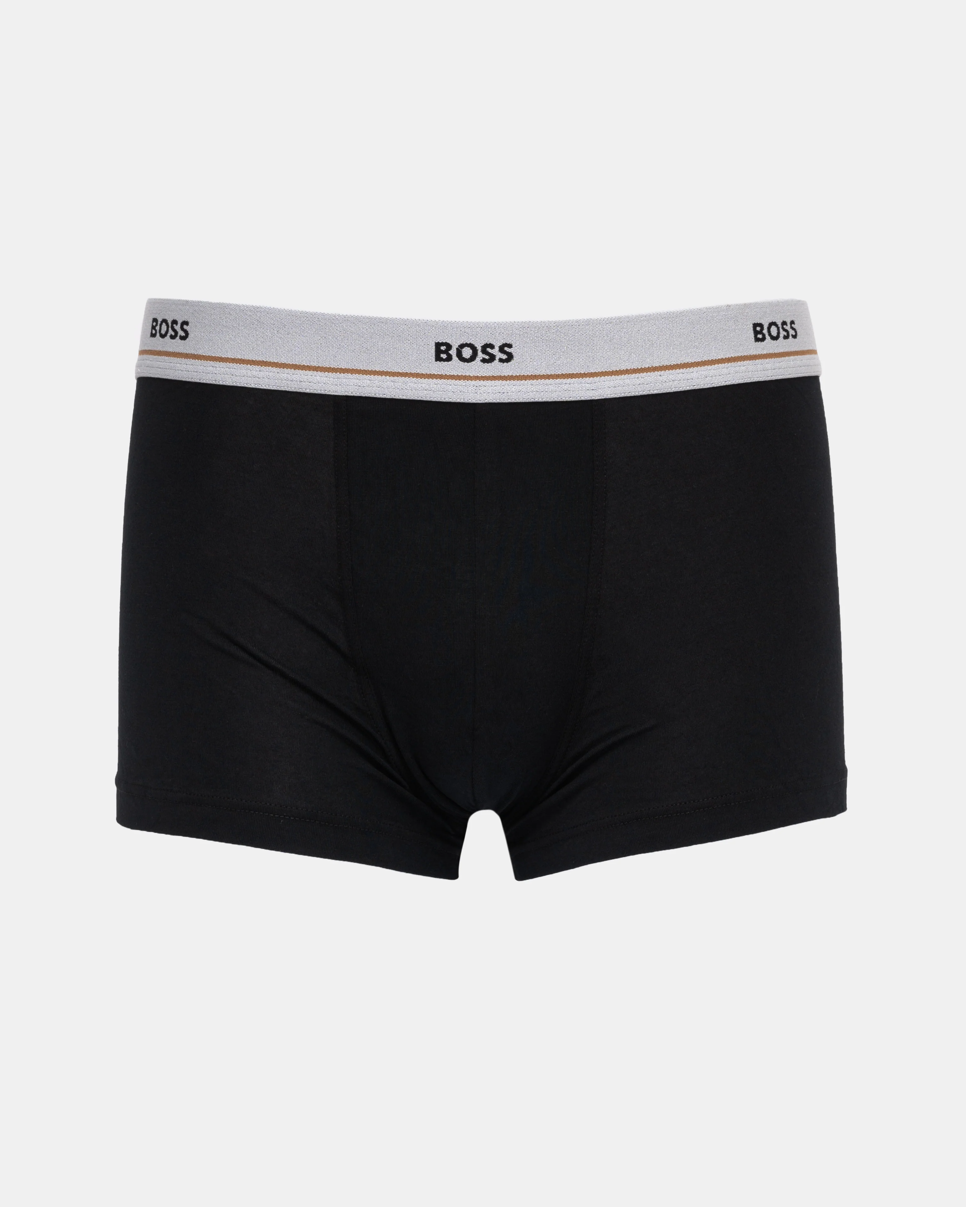 BOSS Orange 5-Pack Mens Stretch-Cotton Trunks with Logo Waistbands - Open Miscellaneous 960 - Image 2