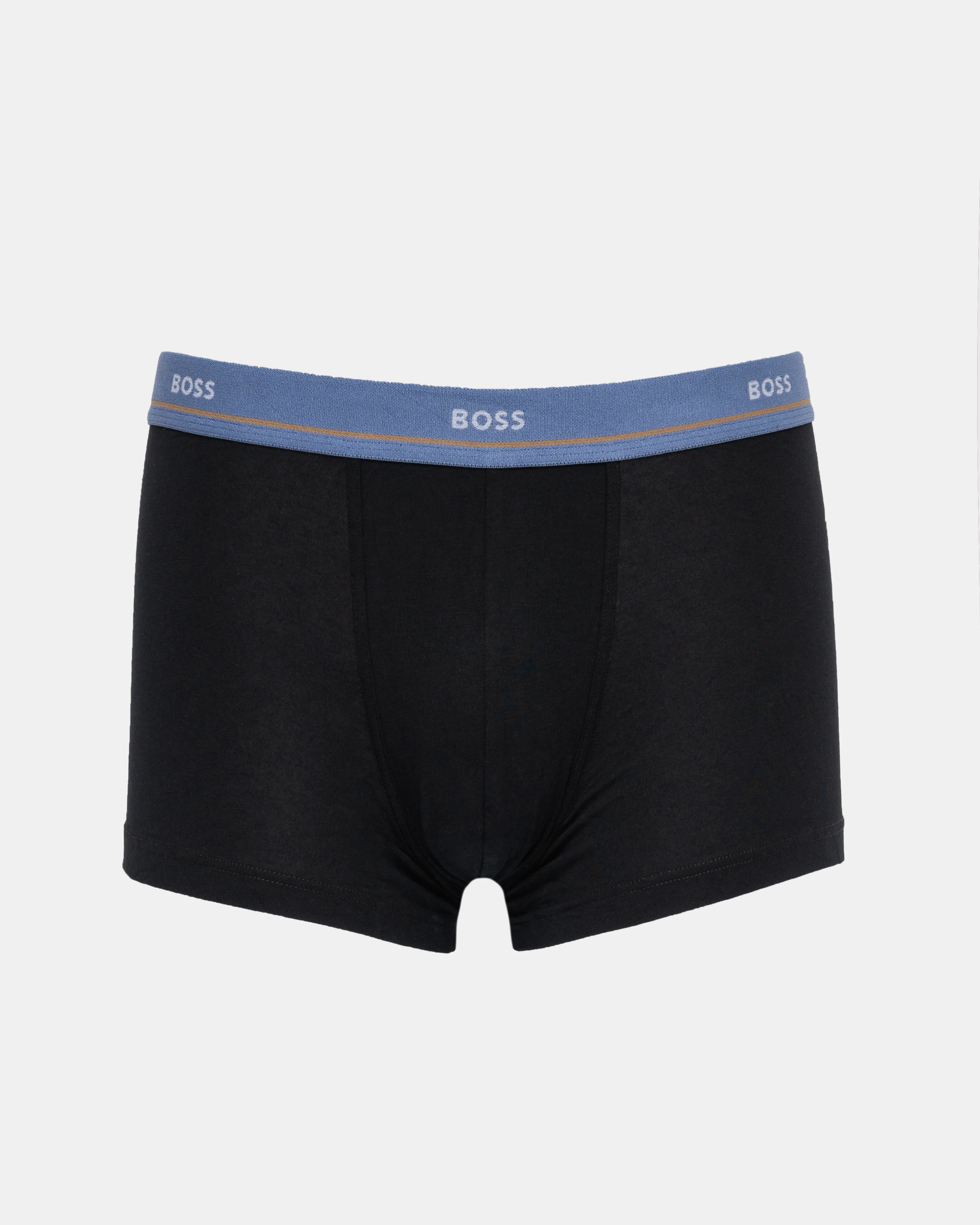 BOSS Orange 5-Pack Mens Stretch-Cotton Trunks with Logo Waistbands - Open Miscellaneous 960 - Image 3