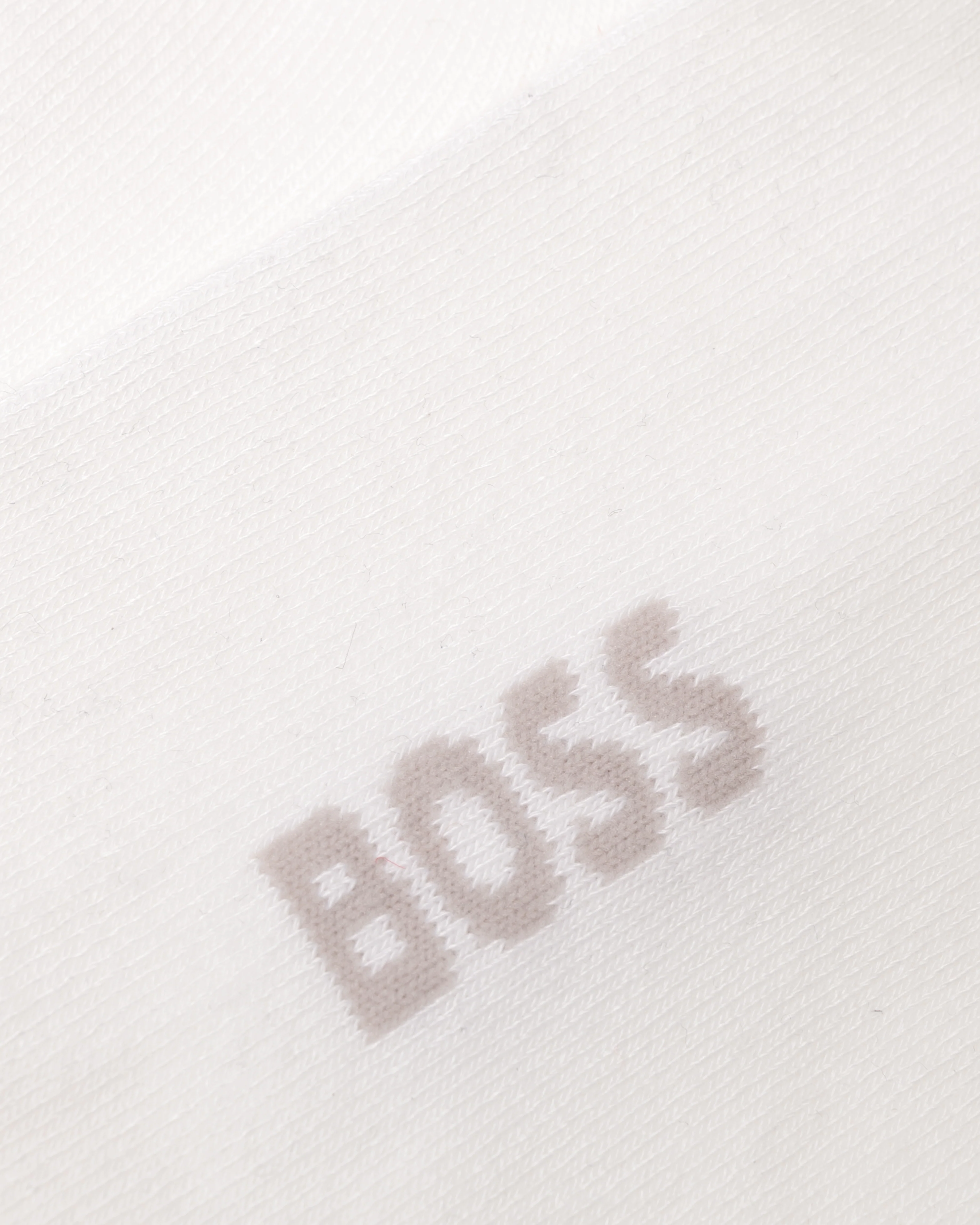 BOSS Orange Ankle Socks in a Bamboo-Viscose Blend - White 100 - Image 2