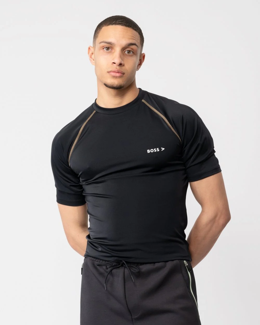 BOSS Orange Ari Mens Beach T-Shirt - Image 2