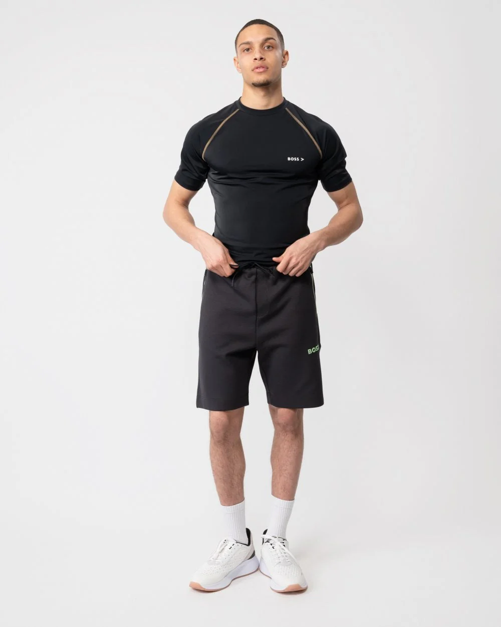 BOSS Orange Ari Mens Beach T-Shirt - Image 3