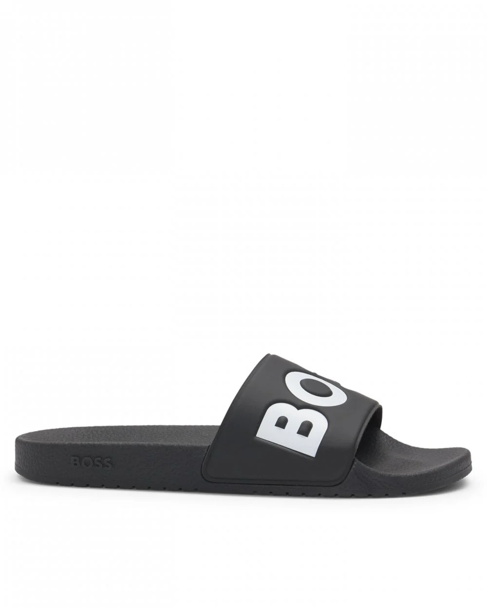 BOSS Orange Aryeh Mens Italian-Made Slides with Large Logo Detail NOS - Black 002 - Image 4