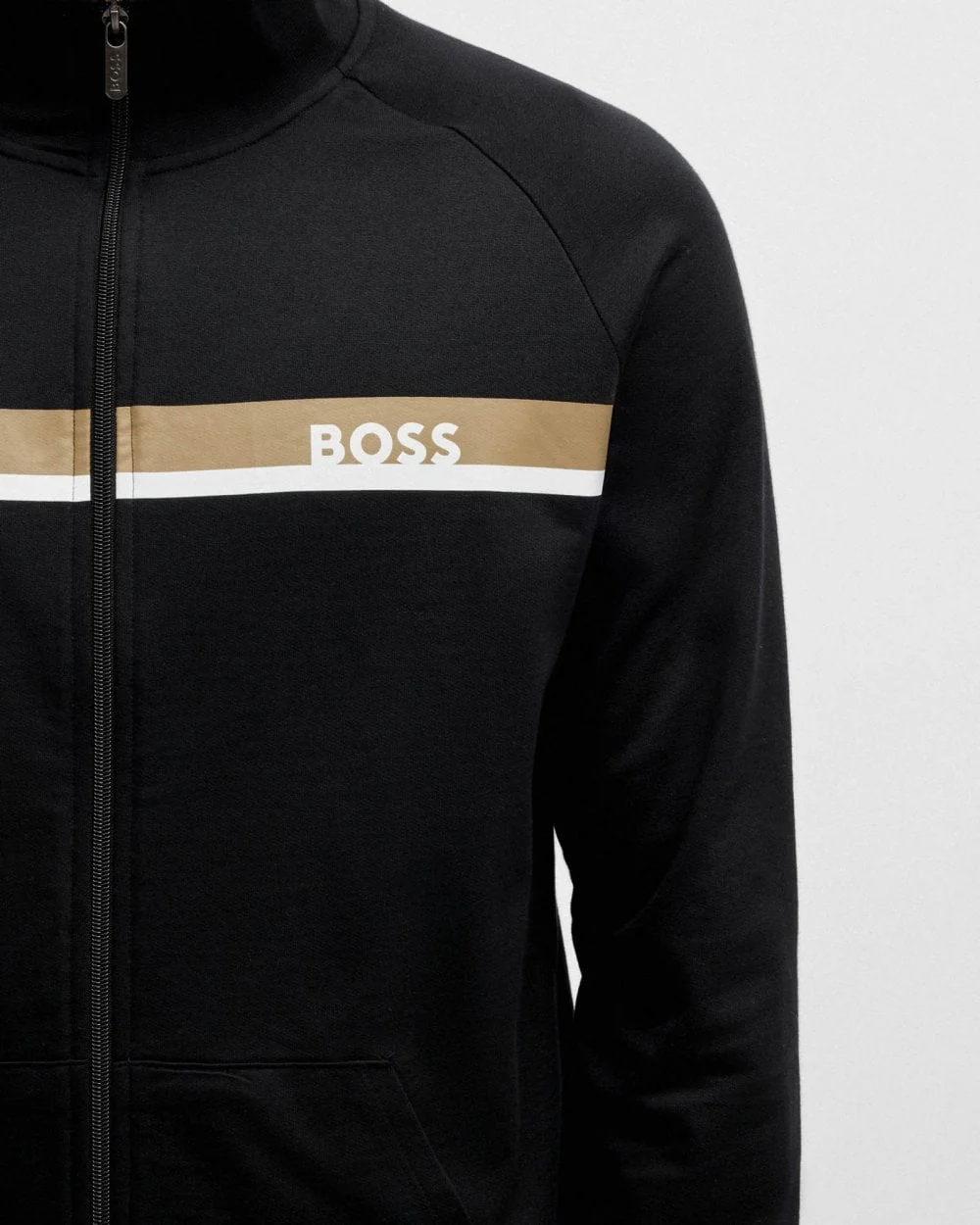 BOSS Orange Authentic Mens Full Zip Loungewear Tracksuit Jacket - Image 2