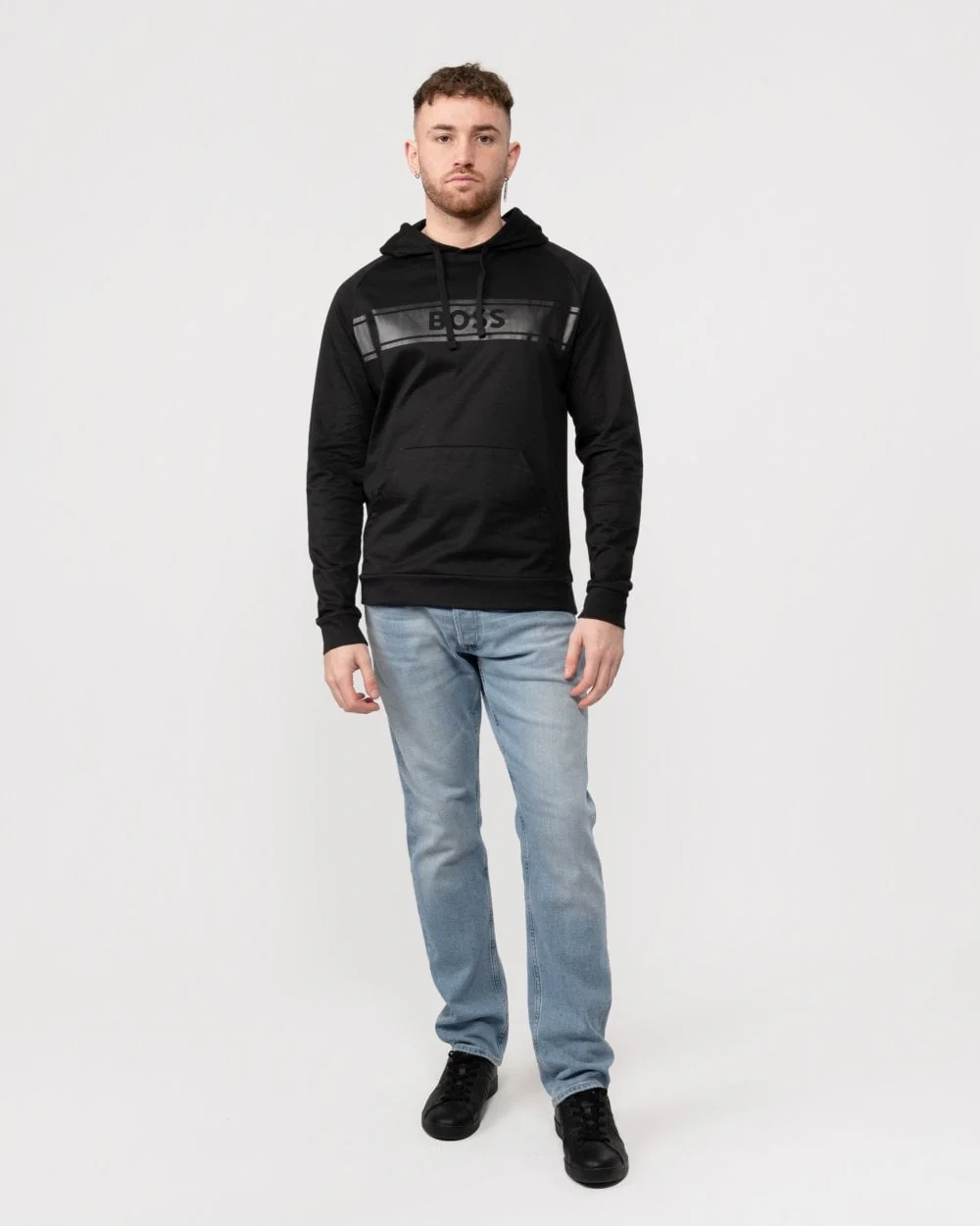 BOSS Orange Authentic Mens Loungewear Hoodie 50510642 - Image 3