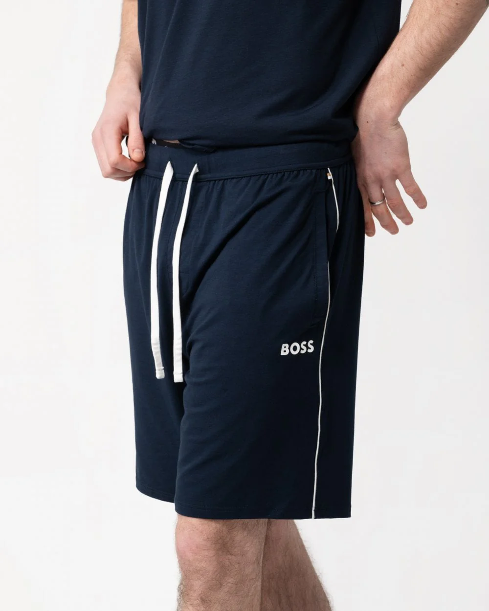 BOSS Orange Balance Mens Short Pyjama Set - Image 3