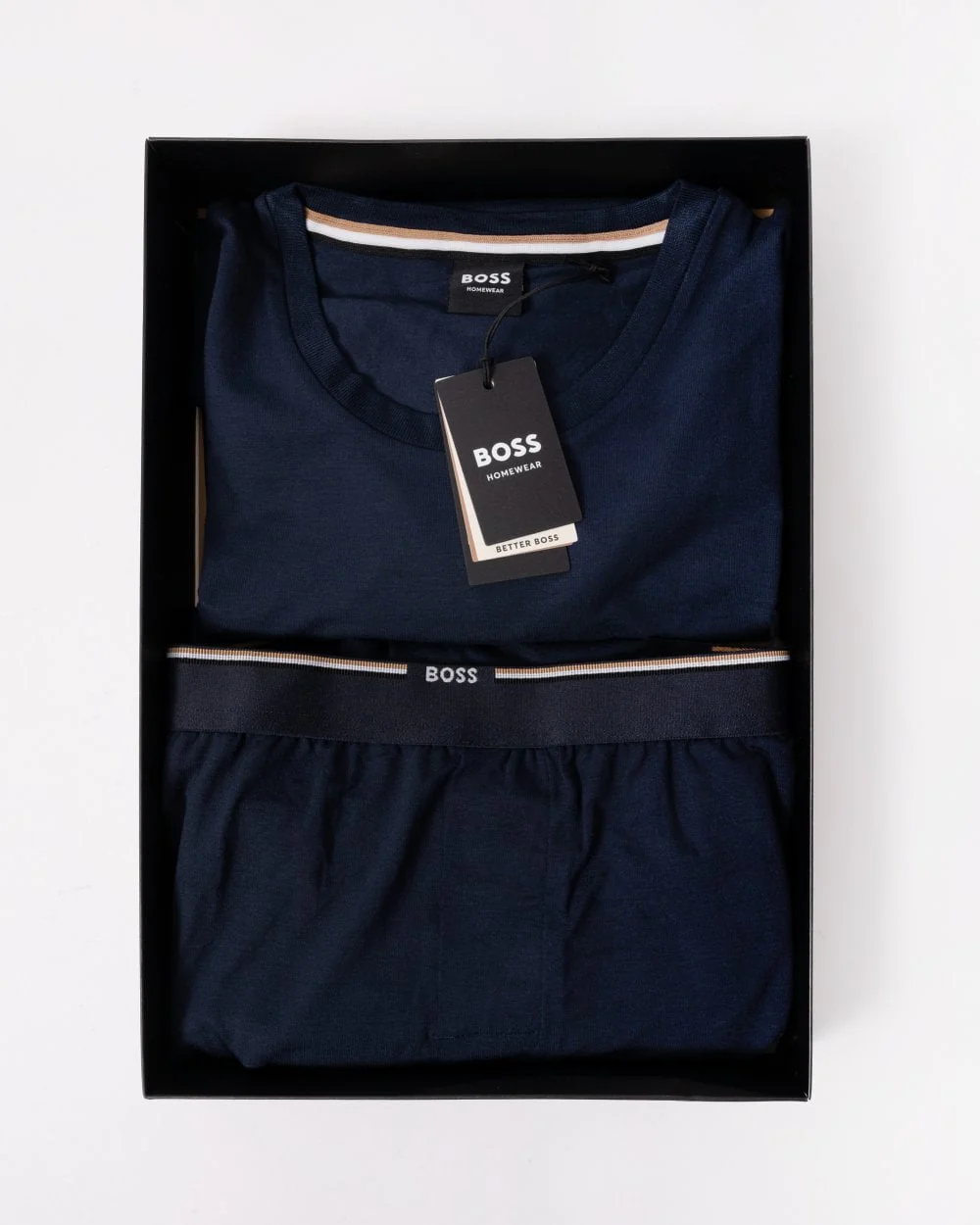 BOSS Orange Bamboo Mens Short Jersey Pyjama Set - Image 2