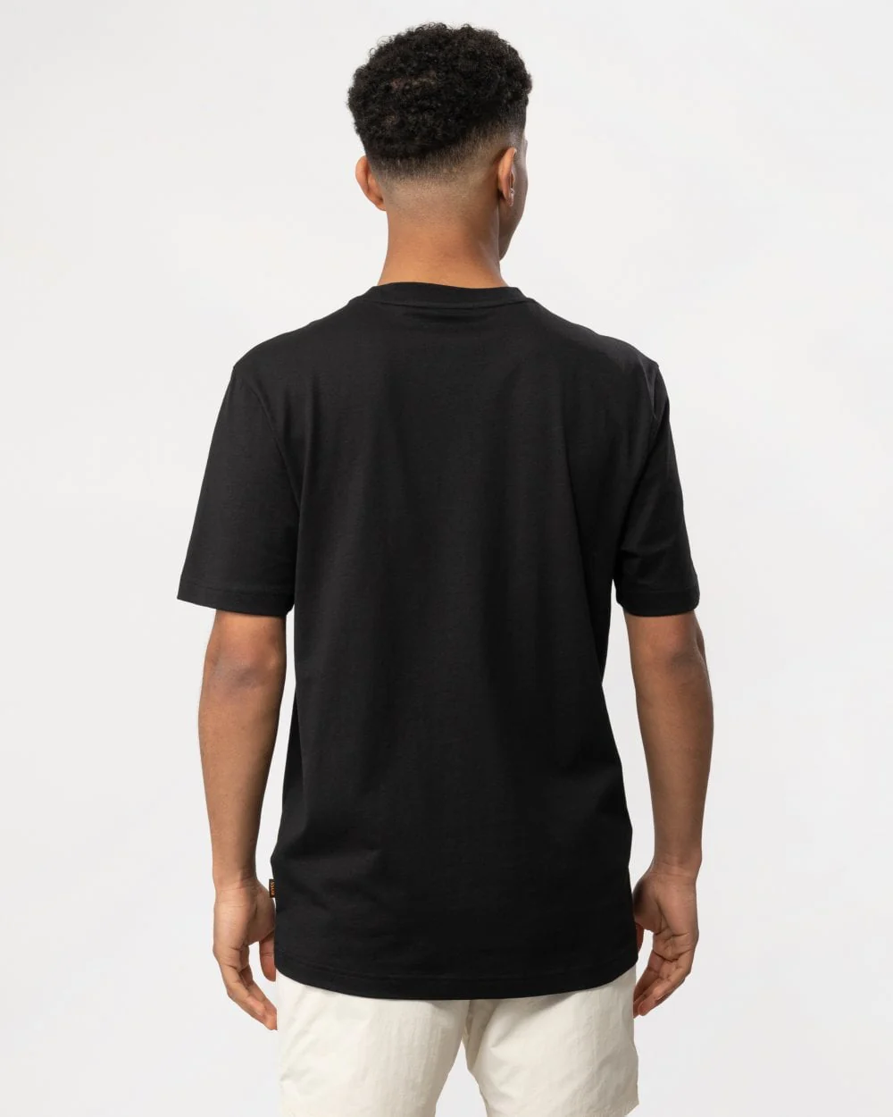 BOSS Orange Boss Ticket Mens Graphic Print T-Shirt - Image 3