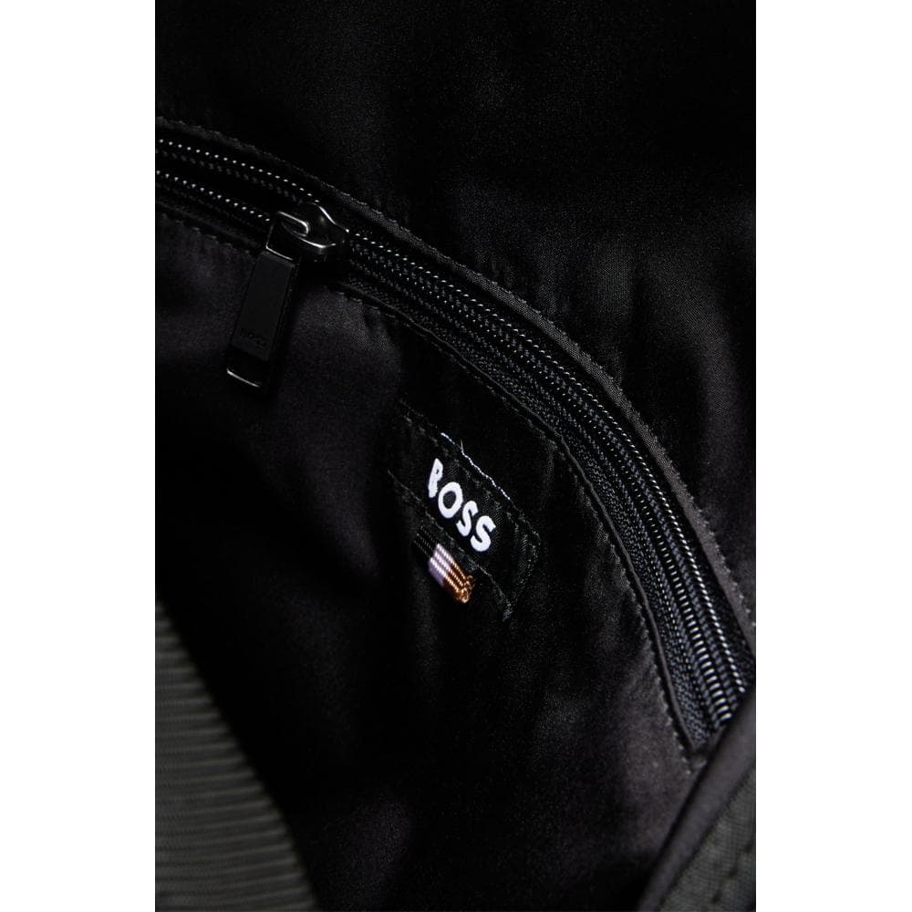 BOSS Orange Catch 2.0 Mens Large Logo Zip-Up Backpack - Image 3