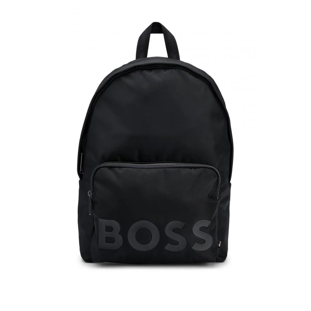 BOSS Orange Catch 2.0 Mens Large Logo Zip-Up Backpack - Image 4