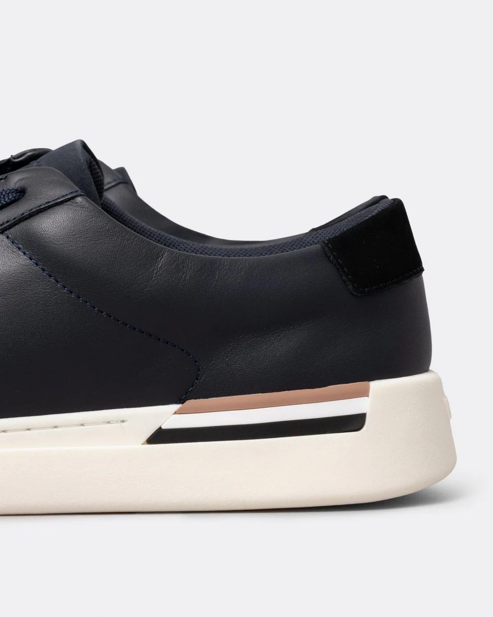 BOSS Orange Clint Mens Cupsole Lace-Up Trainers in Leather and Nubuck - Image 6