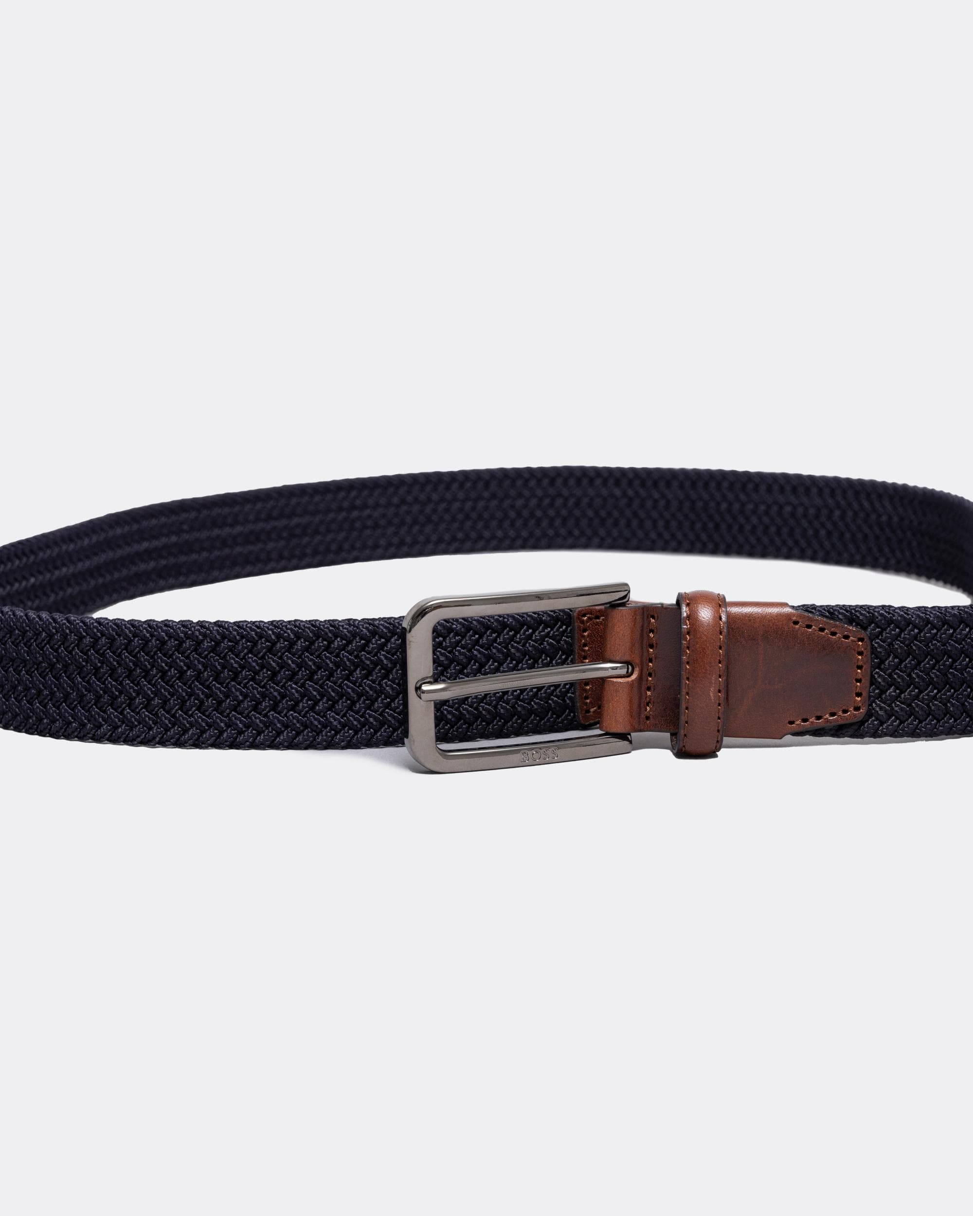 BOSS Orange Clorio Mens Fabric Belt - Image 3