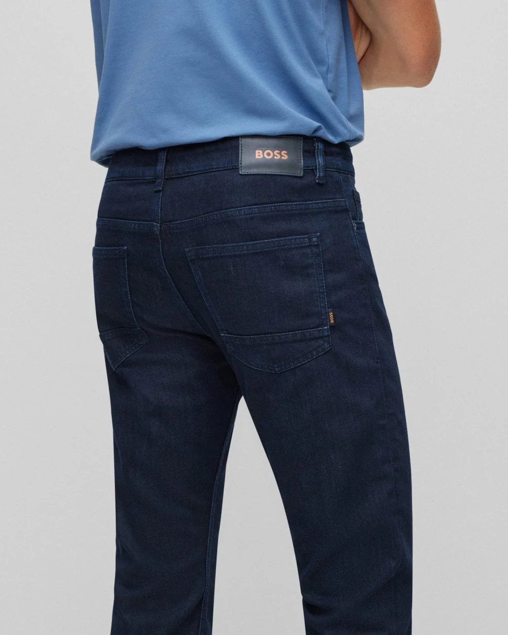 BOSS Orange Delaware BC-L-C Royal Mens Jeans - Image 4