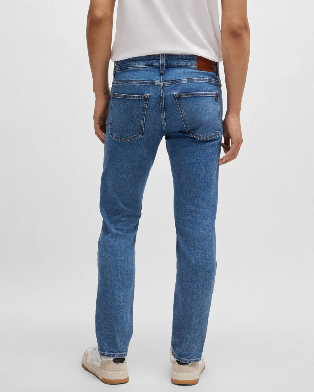 BOSS Orange Delaware BO Mens Medium Blue Jeans - Image 4