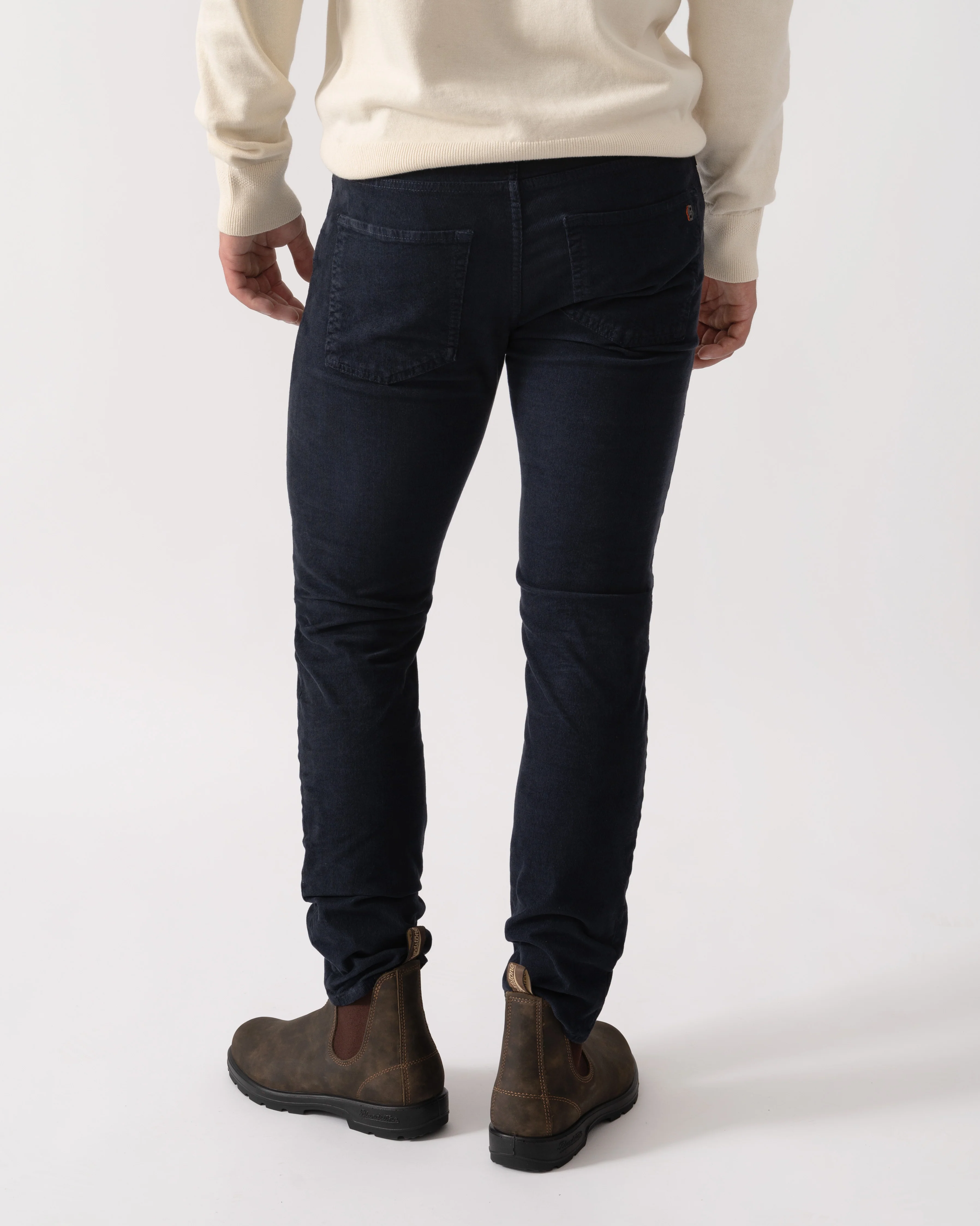 BOSS Orange Delaware Mens Jeans - Dark Blue 404 - Image 2