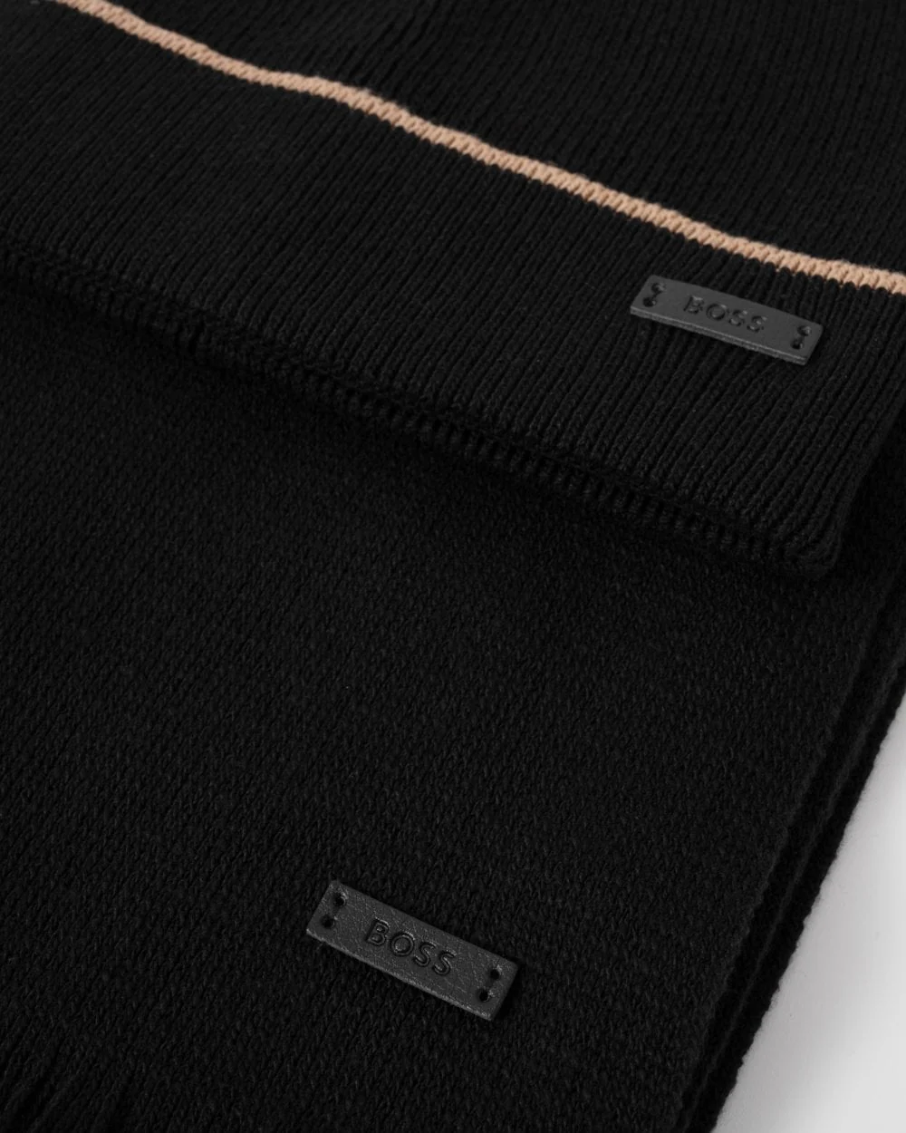 BOSS Orange Enzo Mens Scarf and Beanie Set - Image 3