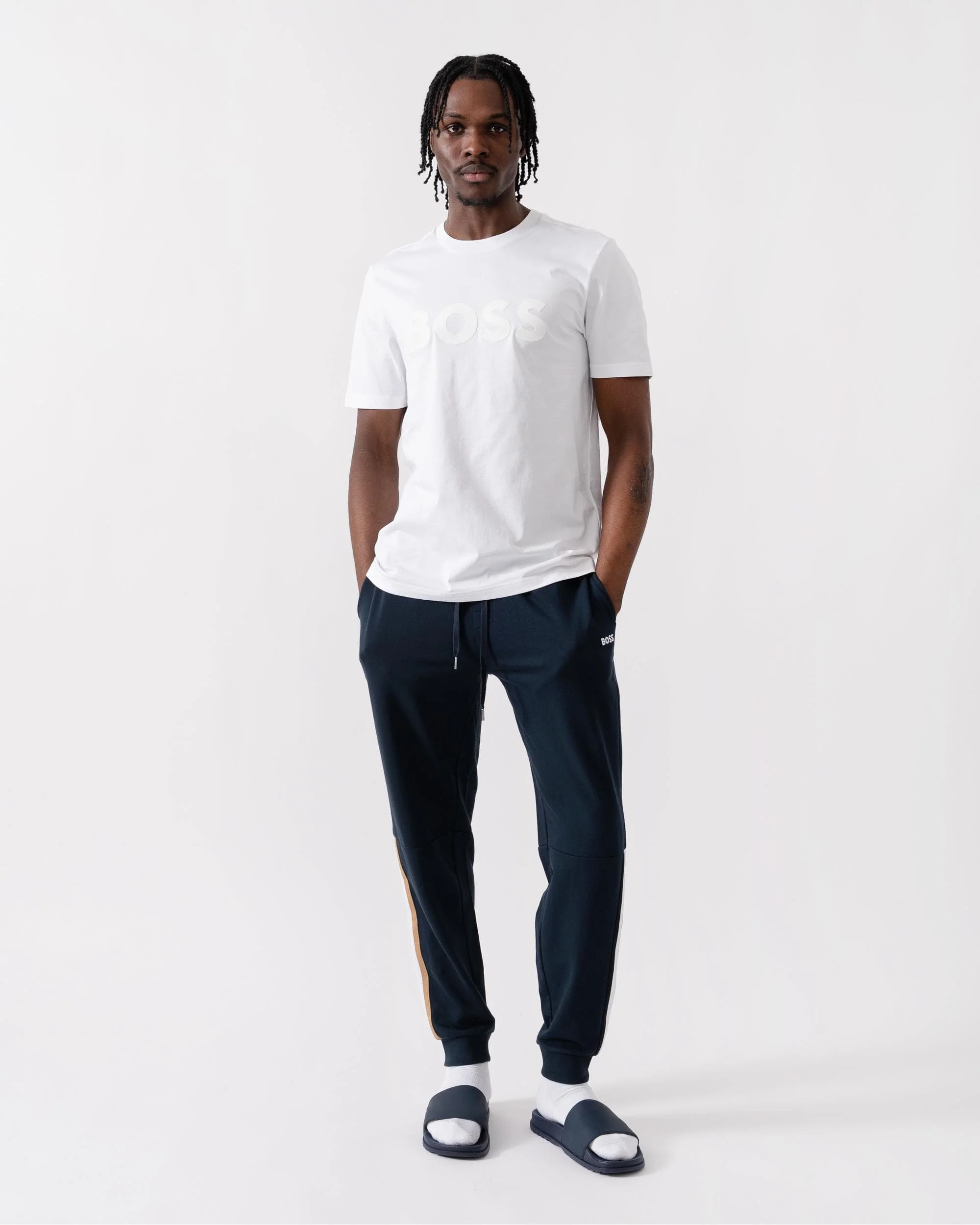 BOSS Orange Iconic Mens Loungewear Pants 50527561 - Image 3