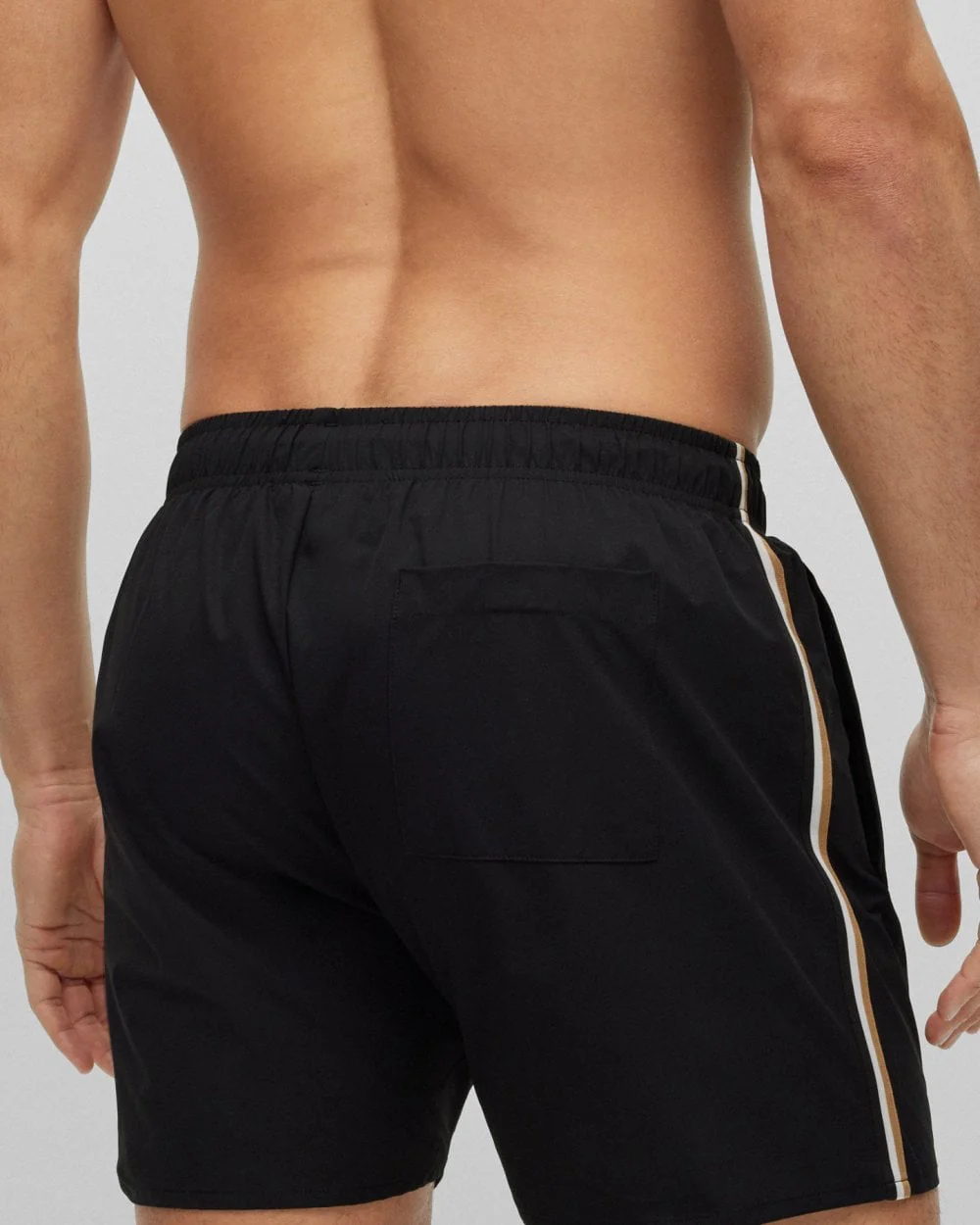 BOSS Orange Iconic Mens Swim Shorts NOS - Black 001 - Image 2