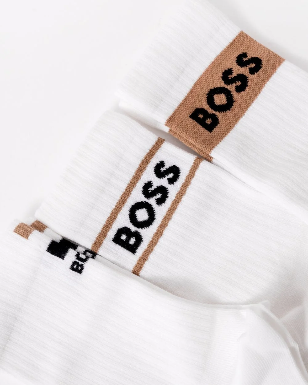 BOSS Orange Iconic Quarter Length Socks 3-Pack - Image 2