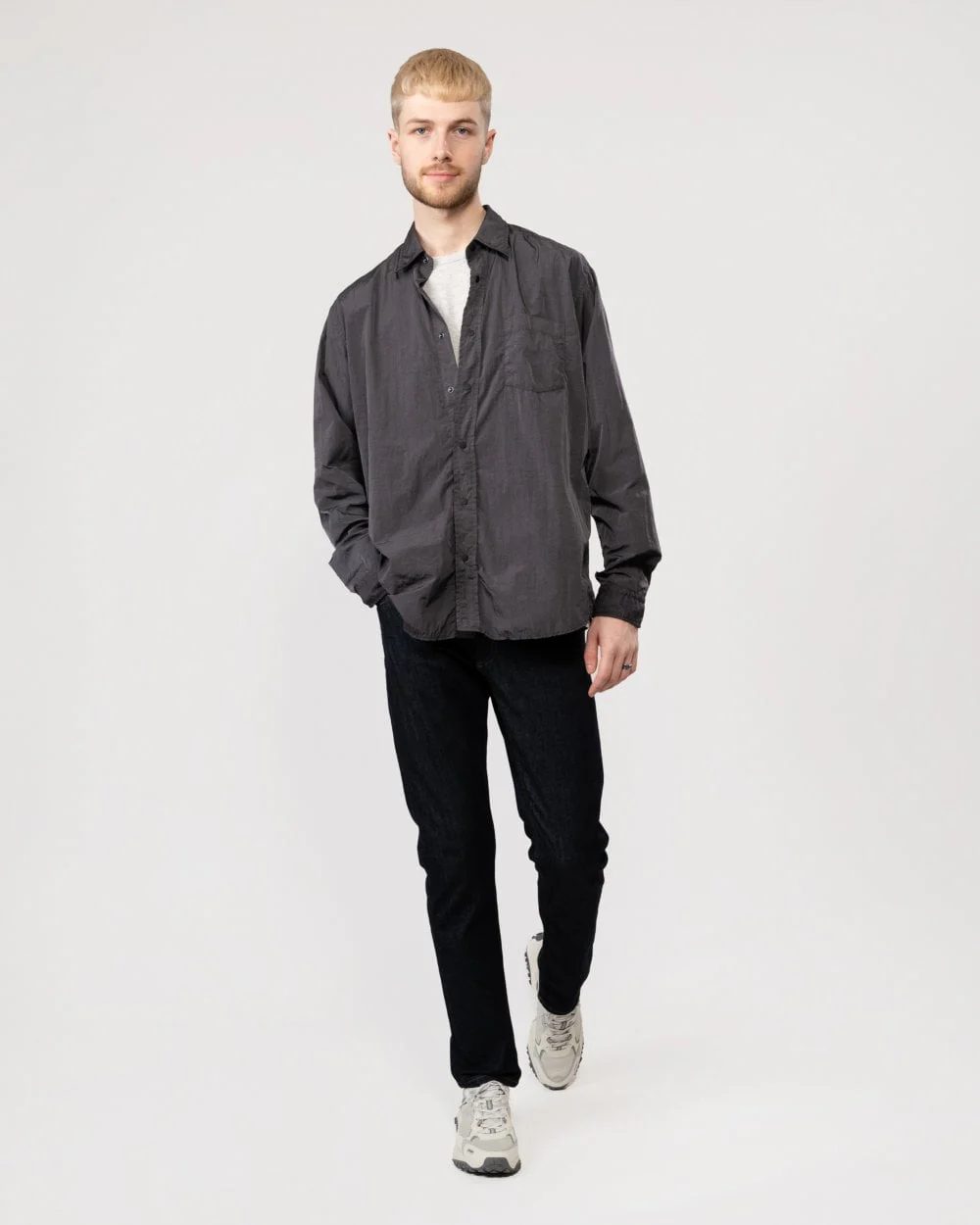 BOSS Orange Lambini Mens Long Sleeve Shirt - Image 4