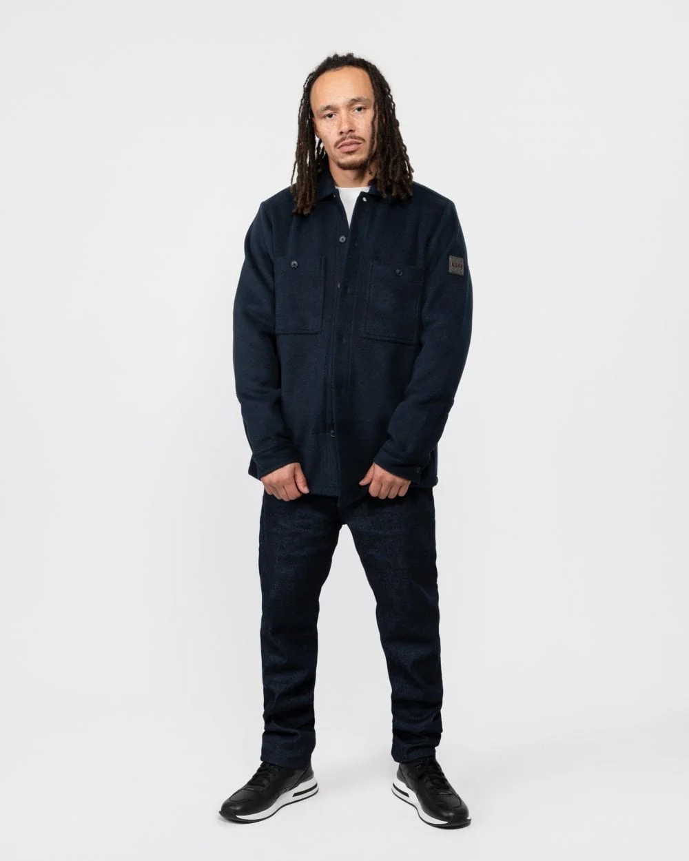 BOSS Orange Locky_1 Mens Overshirt - Image 3